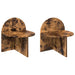 Nattbord 2 pcs Røkt Eik 40 x 35,5 x 45,5 cm Konstruert tre