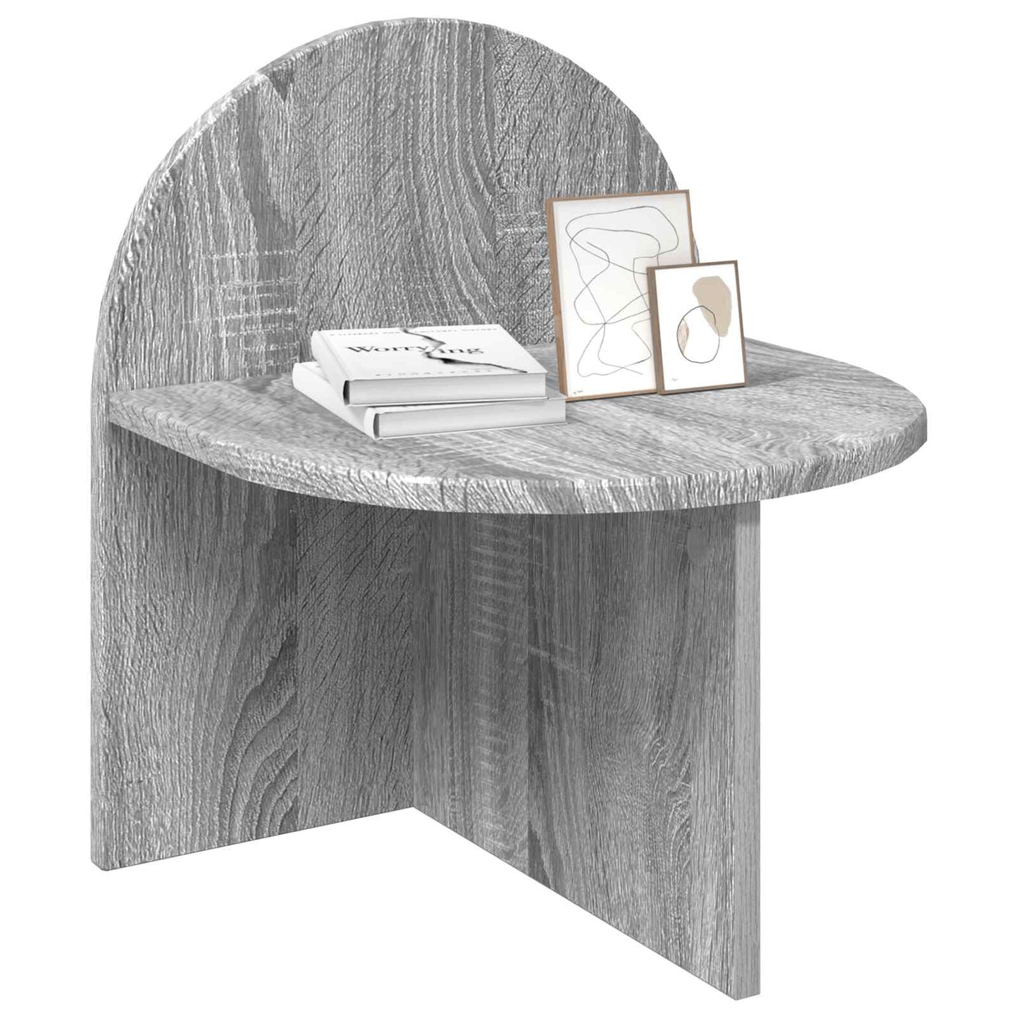 Nattbord 2 pcs Grå sonoma 40 x 35,5 x 45,5 cm Konstruert tre