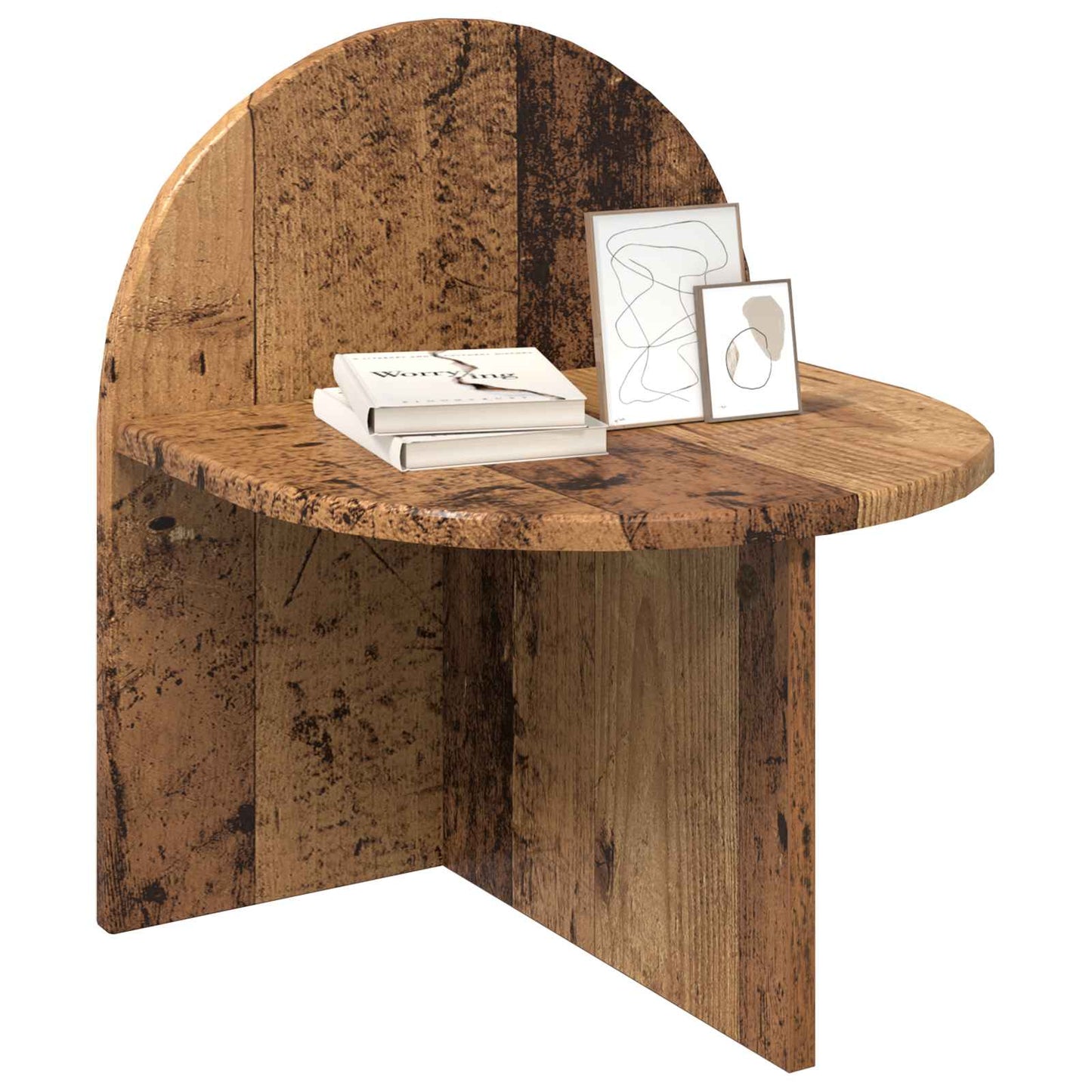 Nattbord 2 pcs Gammelt tre 40 x 35,5 x 45,5 cm Konstruert tre