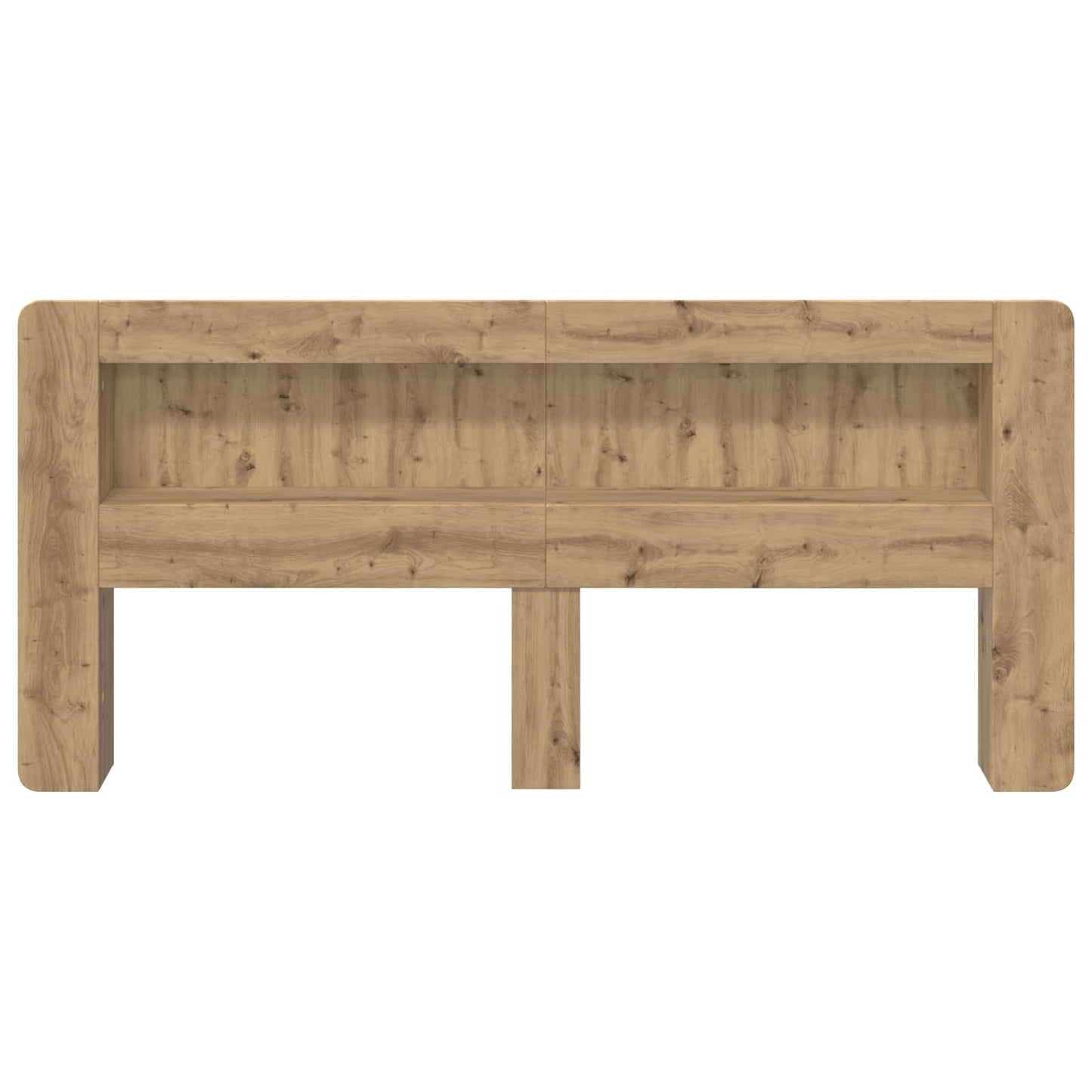 Hodegavlskap Artisan eik 200 cm Konstruert tre