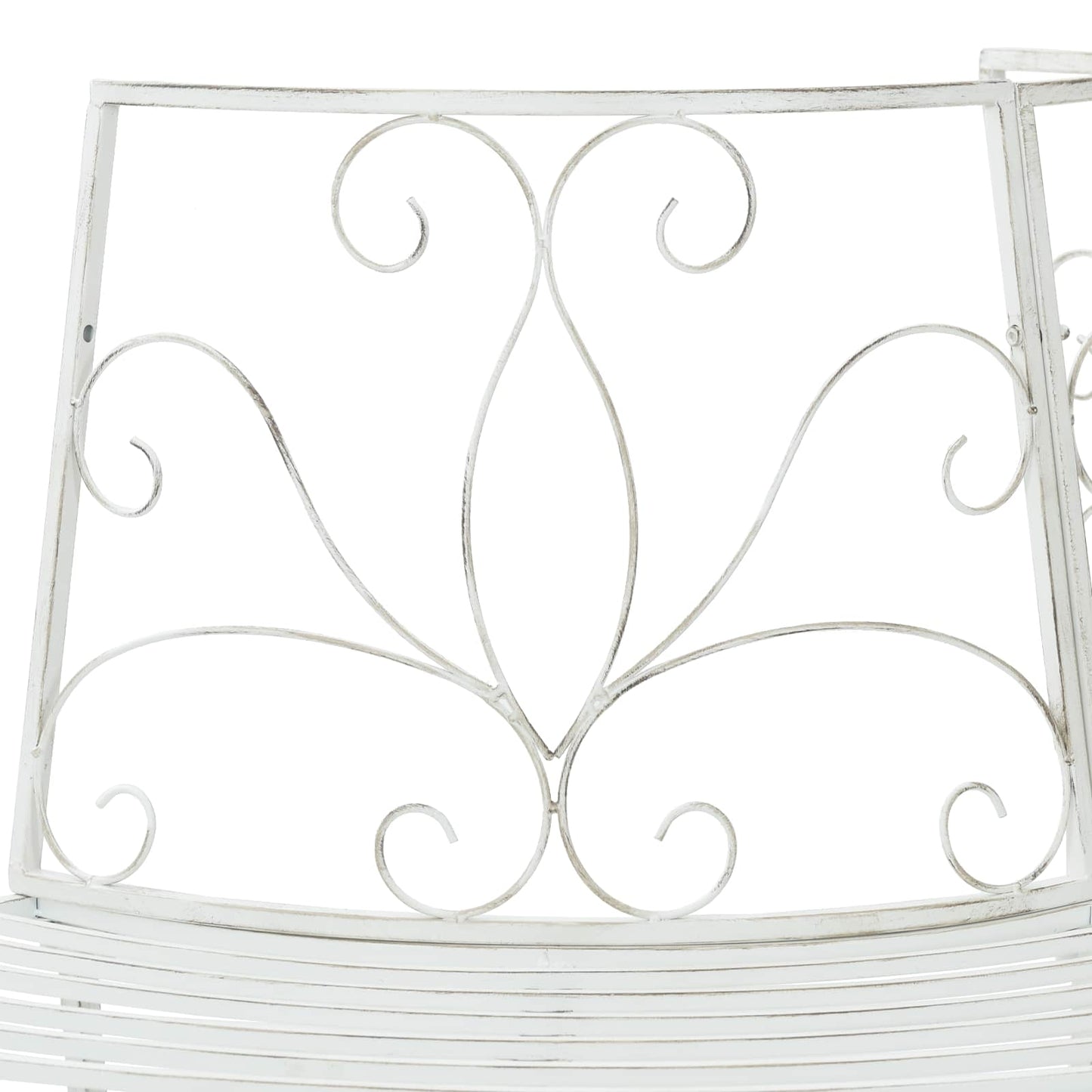 Trebens 4-Antall seter 160 x 80 x 89 cm Stål Antikk hvit