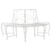 Trebens 4-Antall seter 160 x 80 x 89 cm Stål Antikk hvit