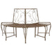 Trebens 4-Antall seter 160 x 80 x 89 cm Stål Antikk Brun