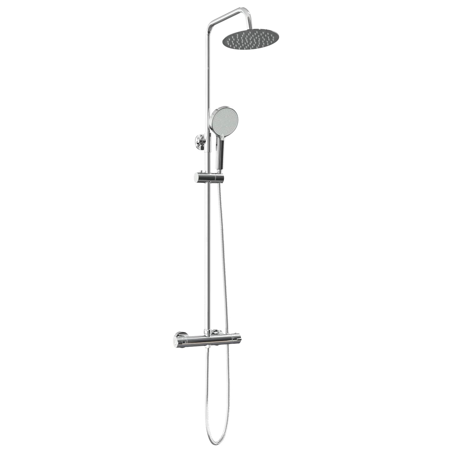 Termostatisk dusjsystem sett Krom SS201