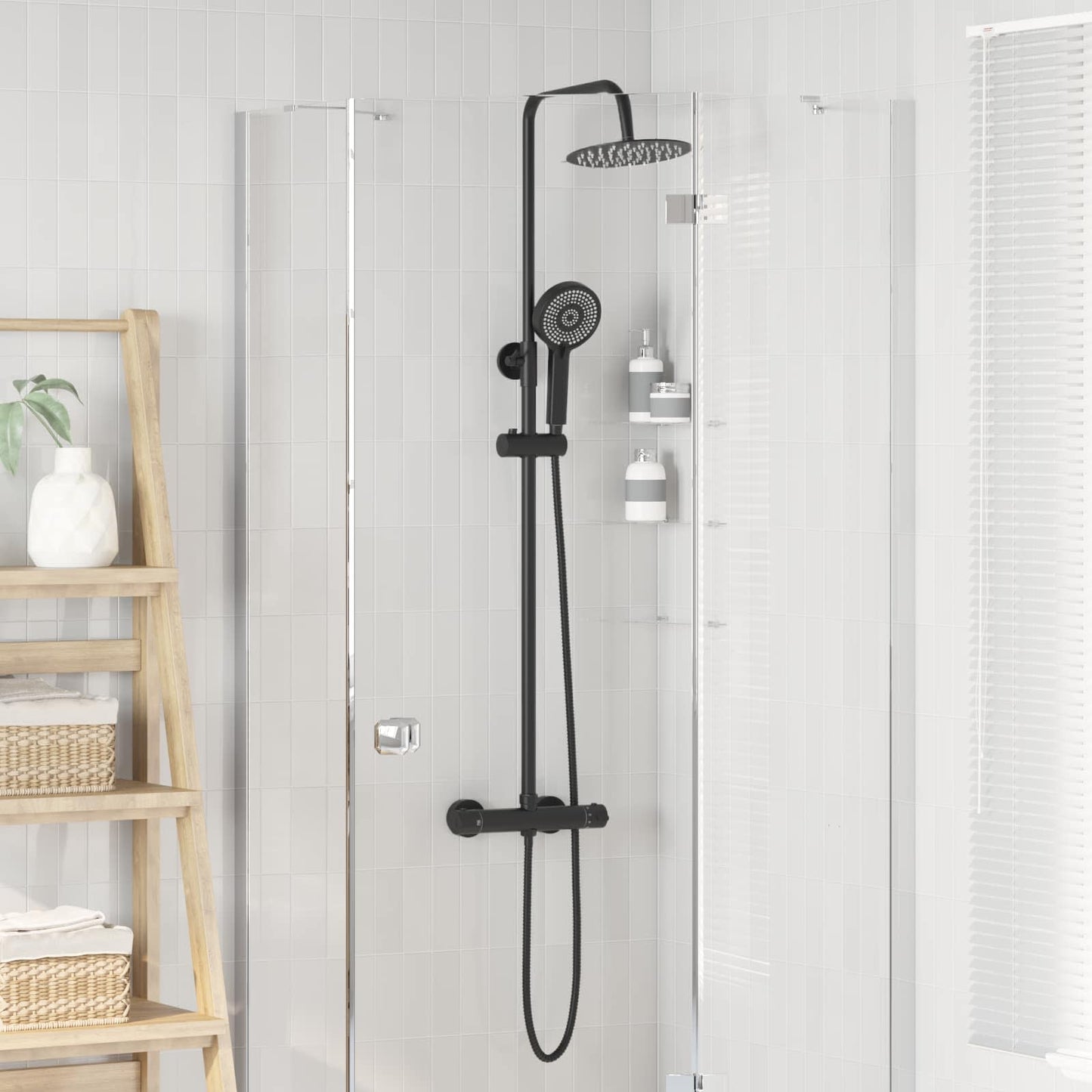 Termostatisk dusjsystem sett SS201