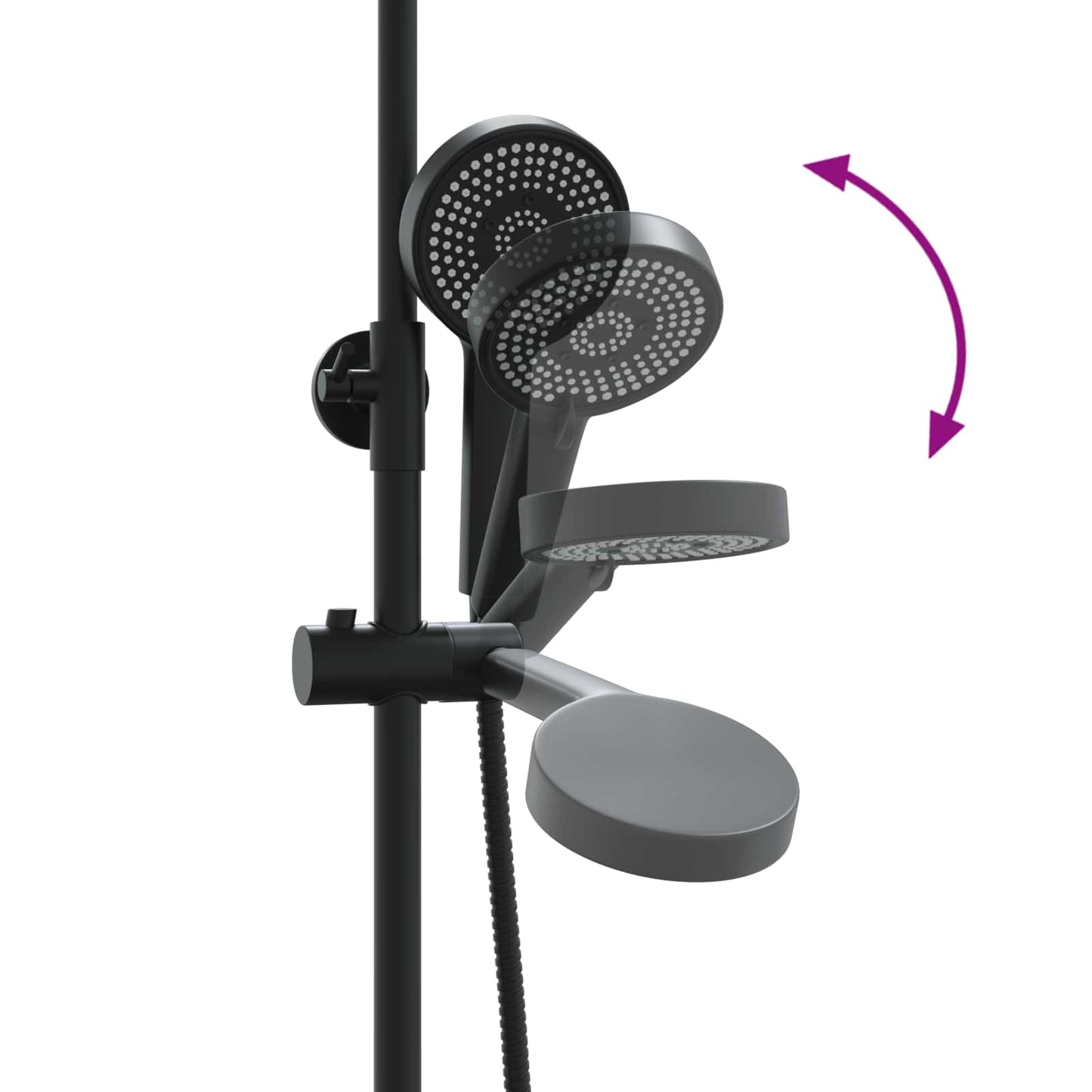 Termostatisk dusjsystem sett SS201