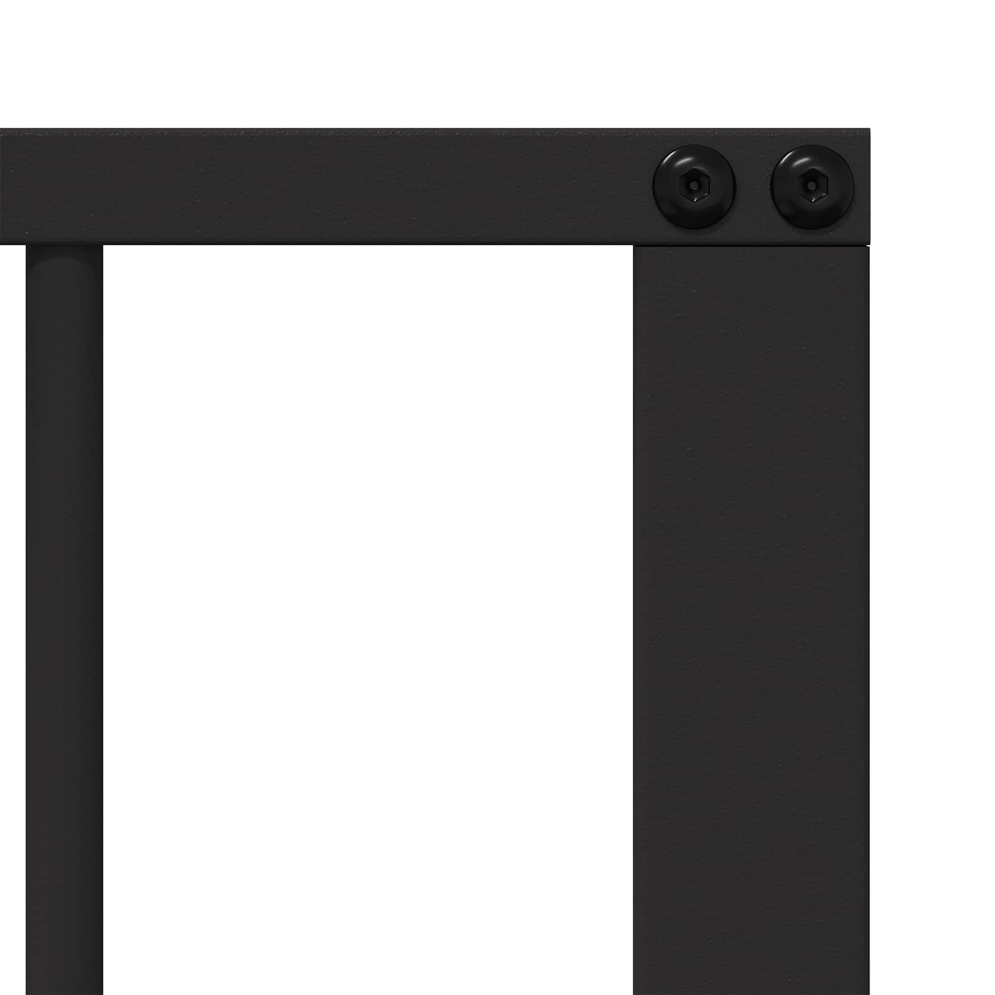 Hundeluke 2 pcs Svart 60 x 60 cm Galvanisert Stål