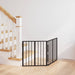 Hundeluke 2 pcs Svart 60 x 60 cm Galvanisert Stål