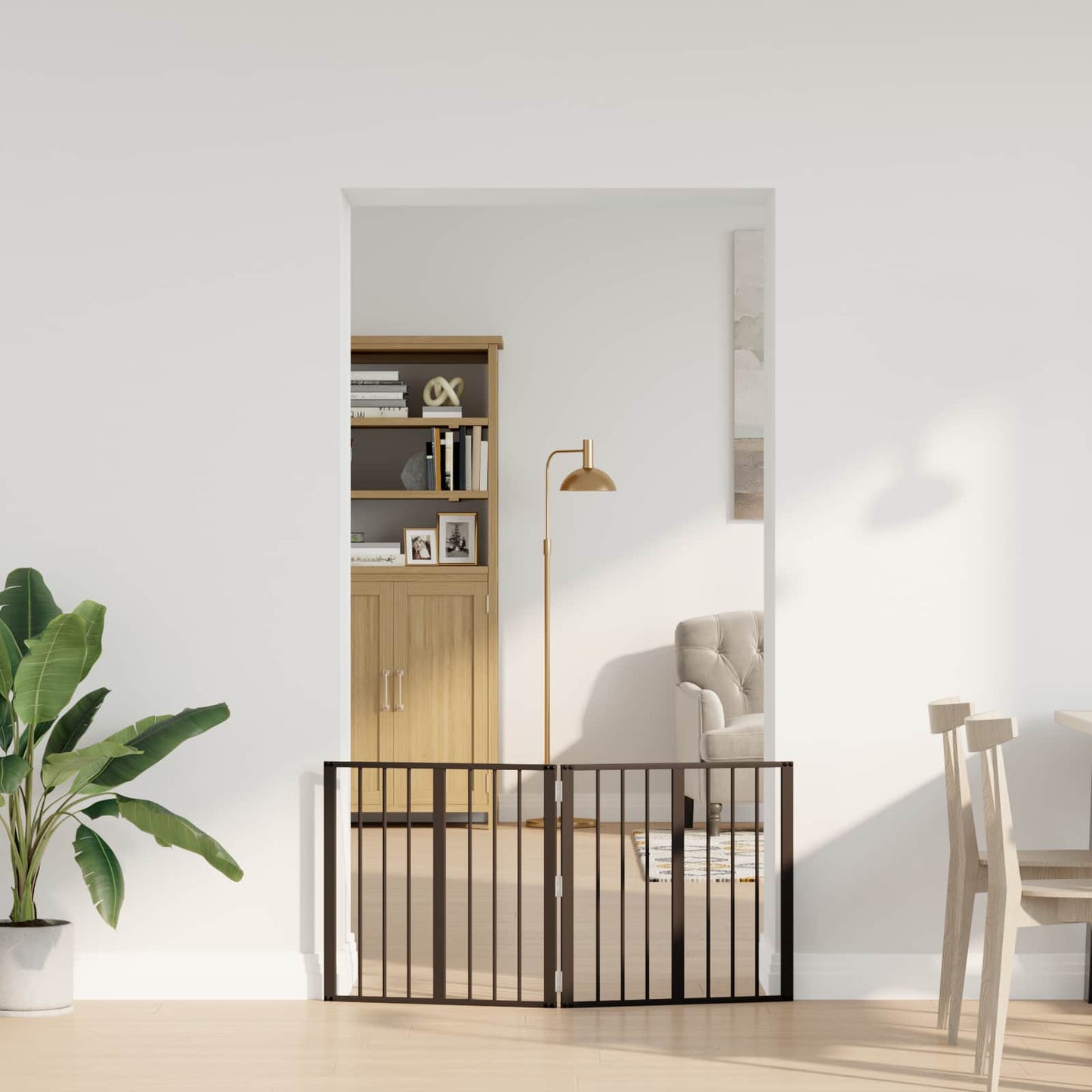 Hundeluke 2 pcs Svart 60 x 60 cm Galvanisert Stål