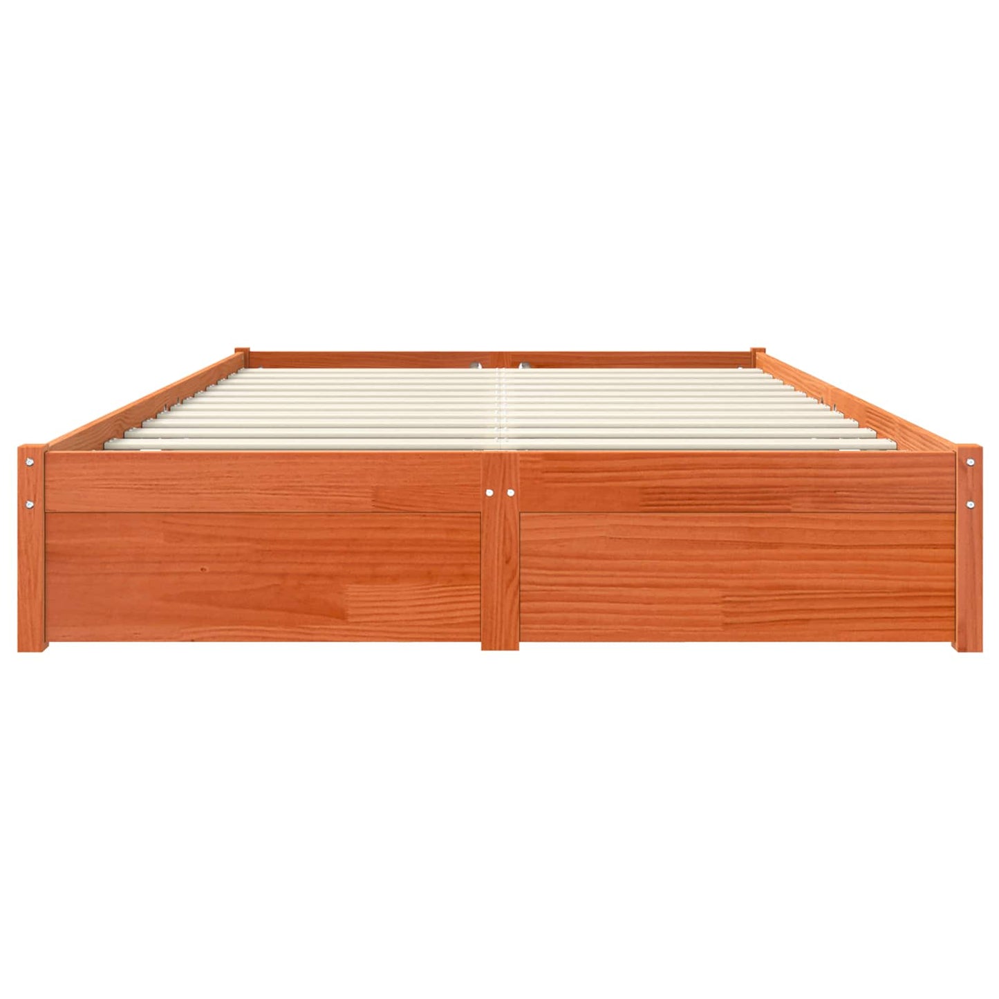 Sengestamme Vokset Brun 150 x 200 cm Massiv furu