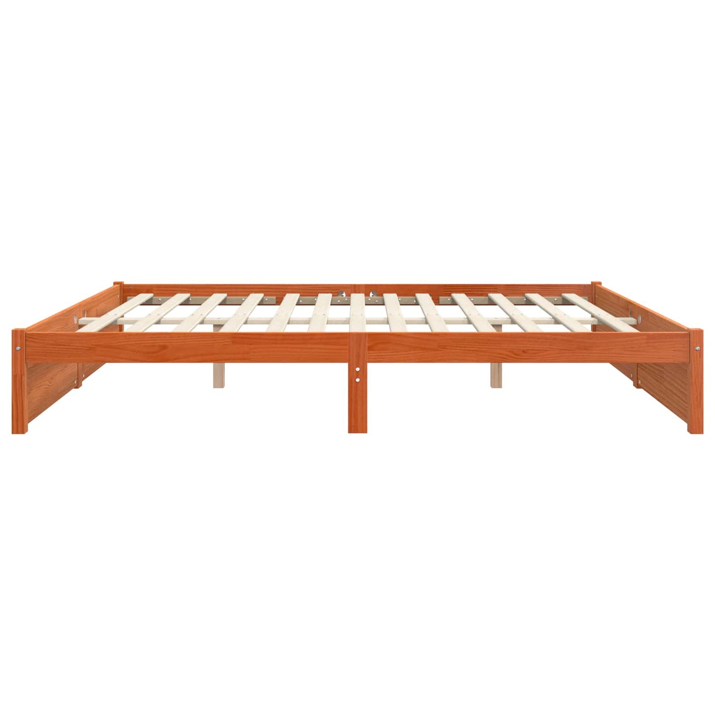 Sengestamme Vokset Brun 150 x 200 cm Massiv furu