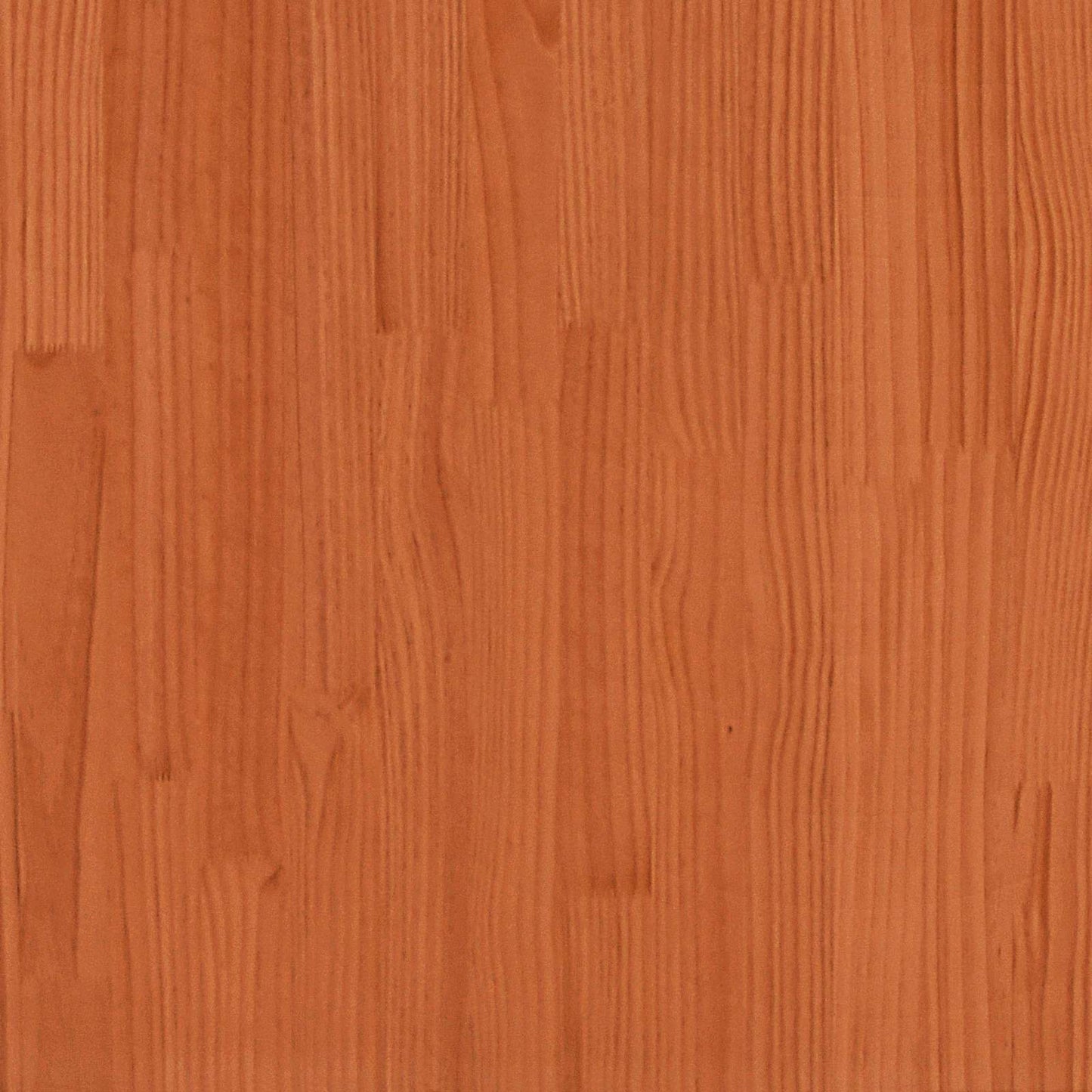Sengestamme Vokset Brun 200 x 200 cm Massiv furu