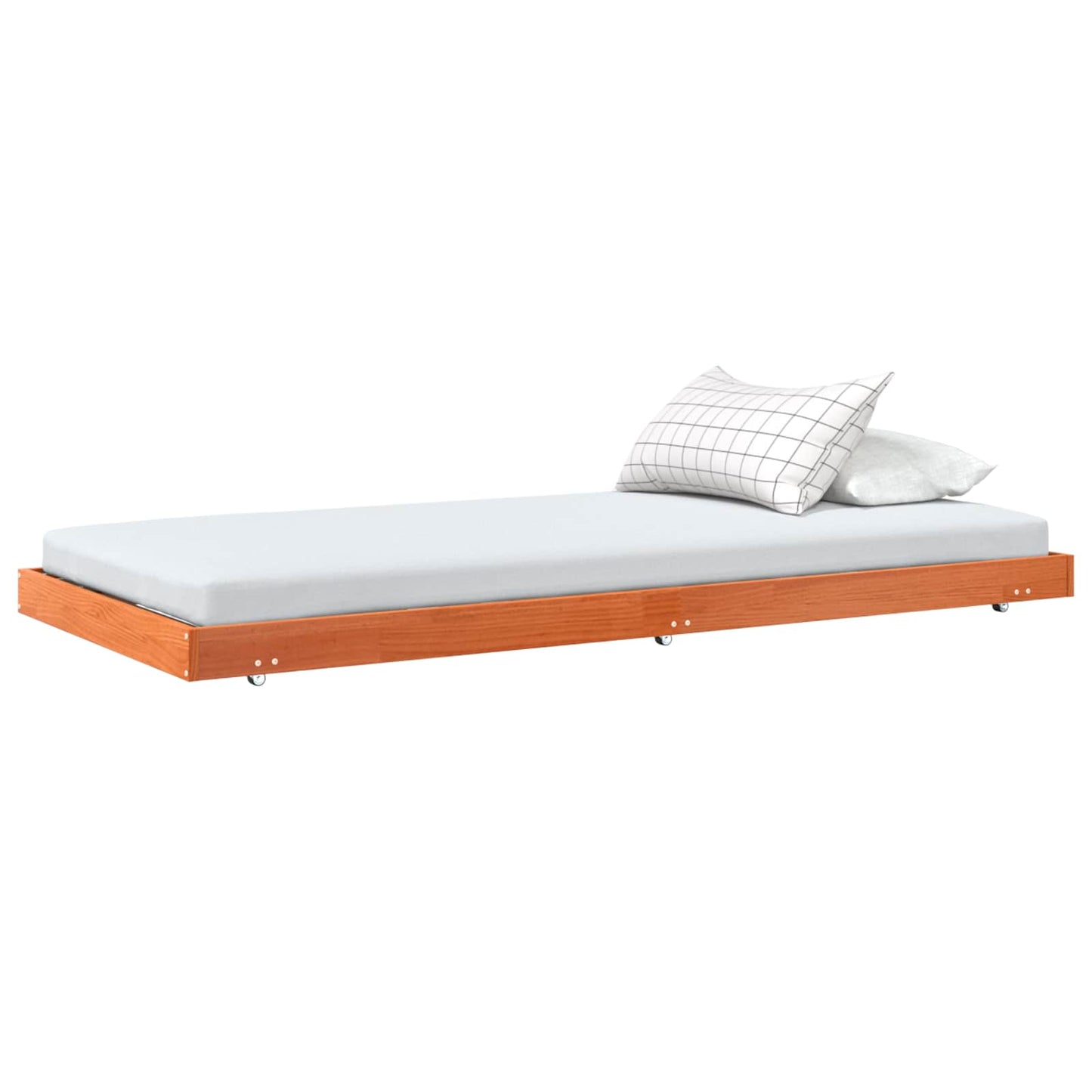 Sengestamme Vokset Brun 90 x 200 cm Massiv furu