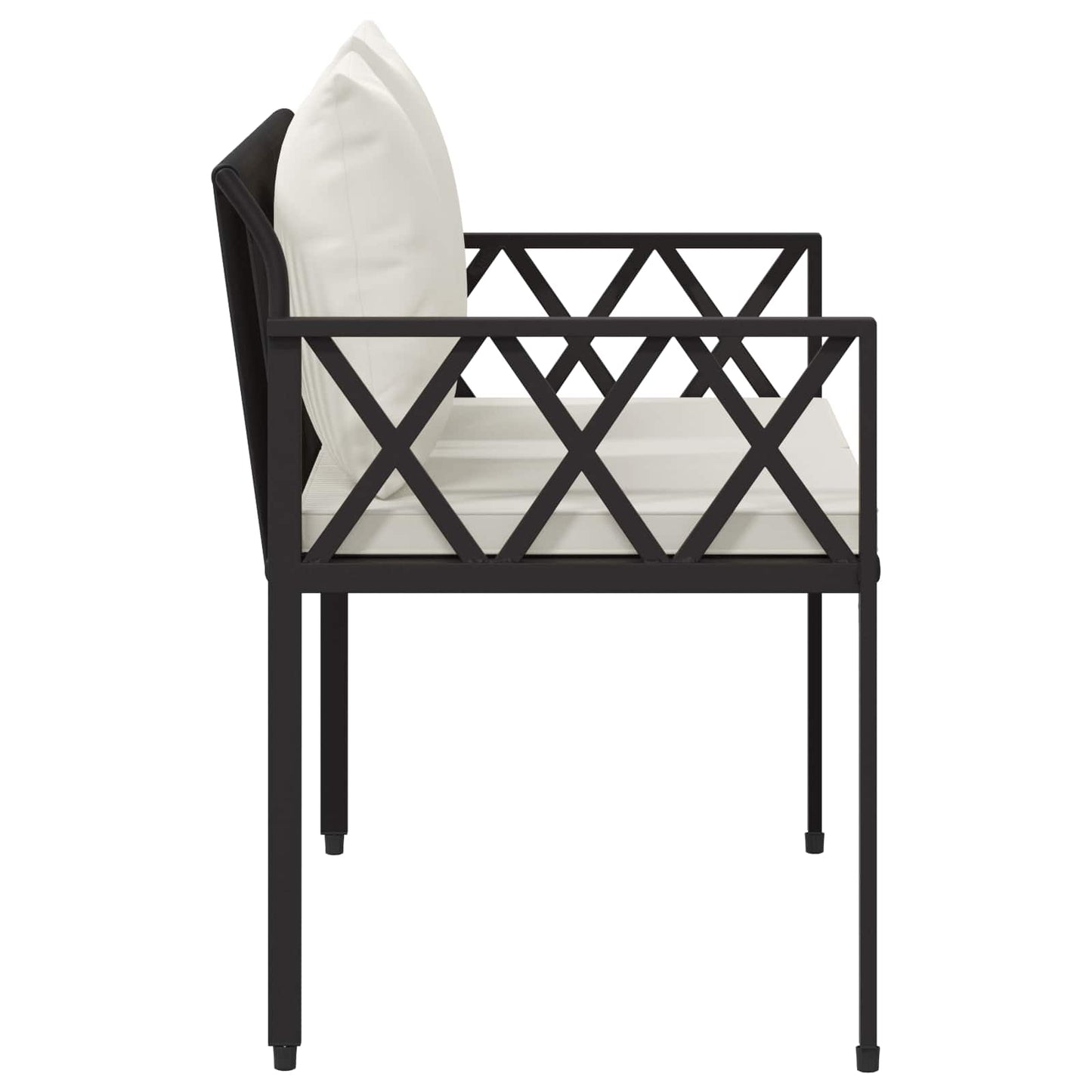 Utebenker 2 -Seater 116 x 56 x 75 cm polyrotting