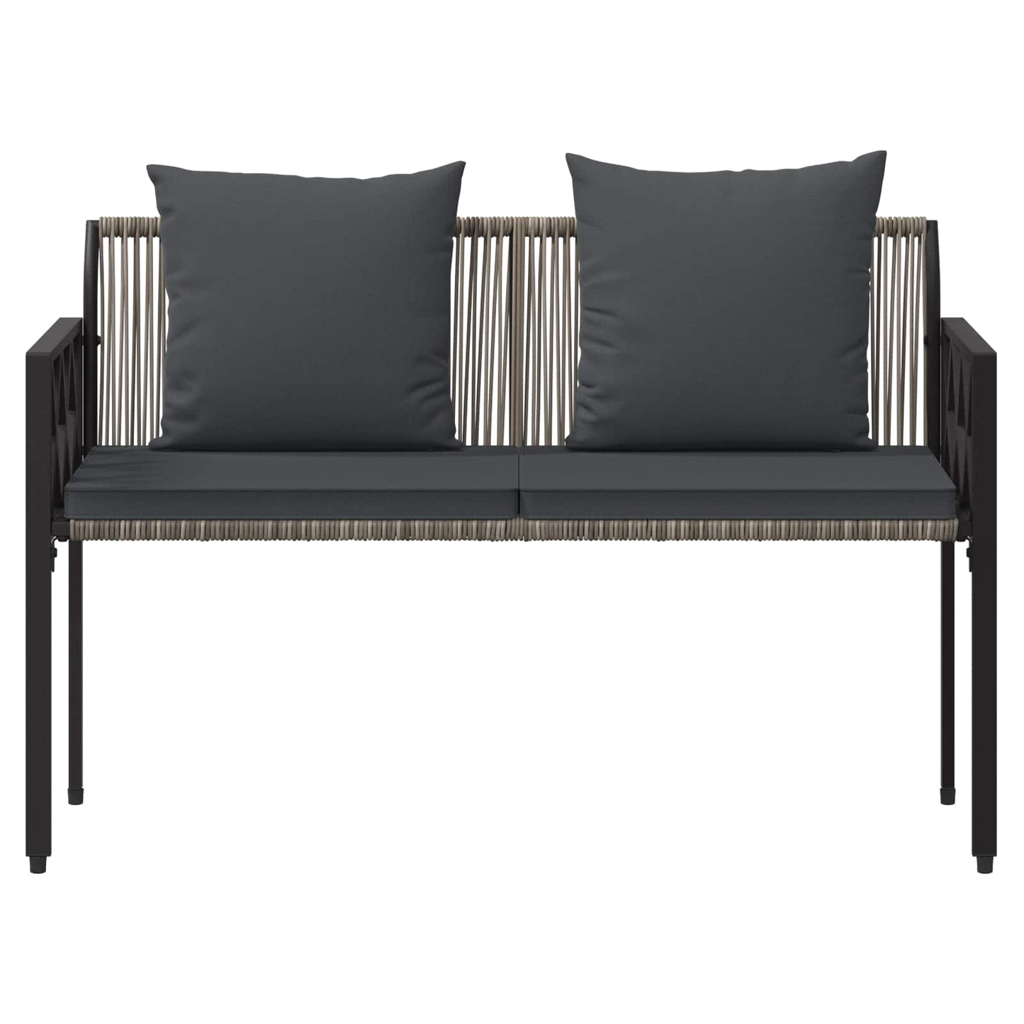 Utebenker 2 -Seater 116 x 56 x 75 cm polyrotting