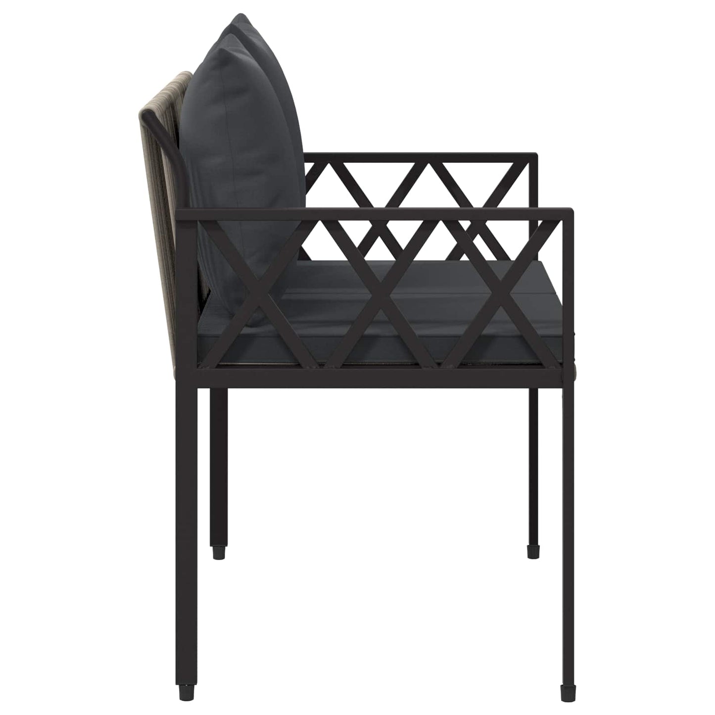 Utebenker 2 -Seater 116 x 56 x 75 cm polyrotting