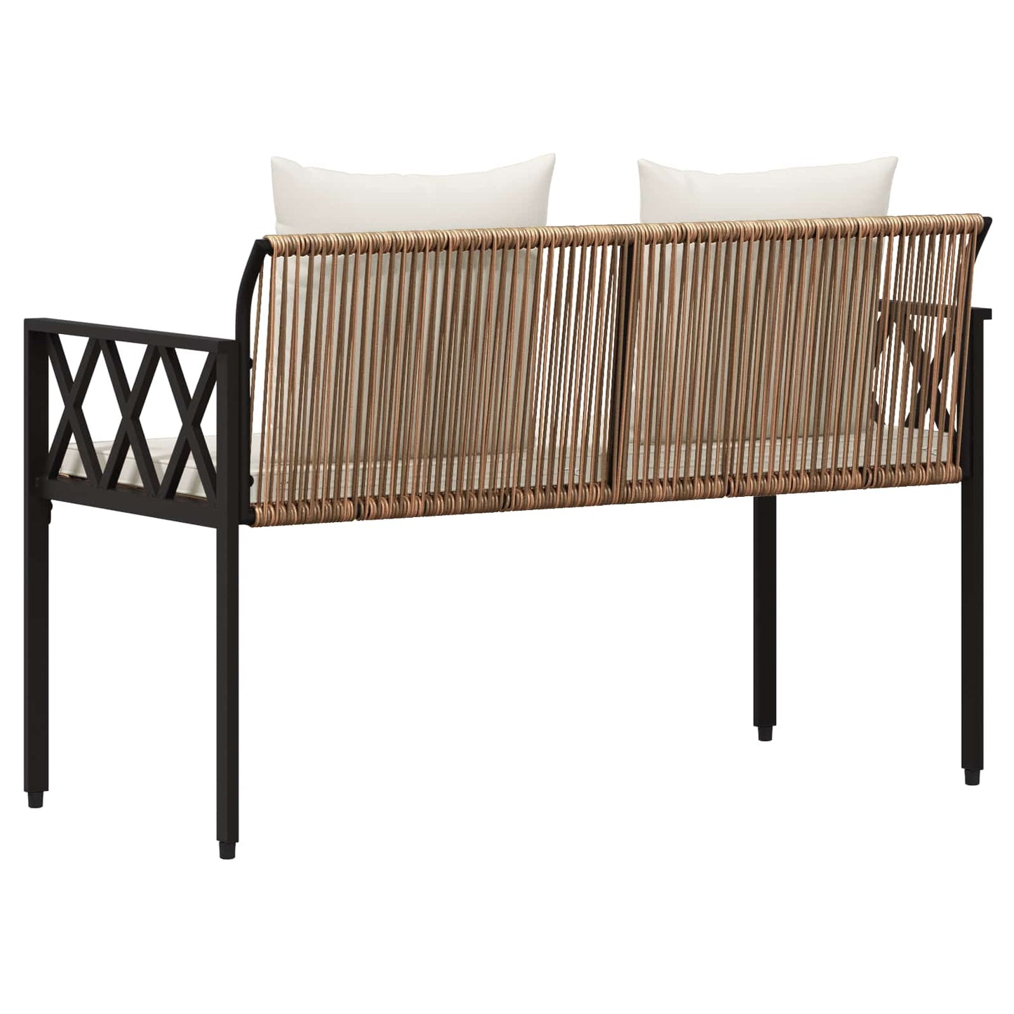 Utebenker 2 -Seater 116 x 56 x 75 cm polyrotting