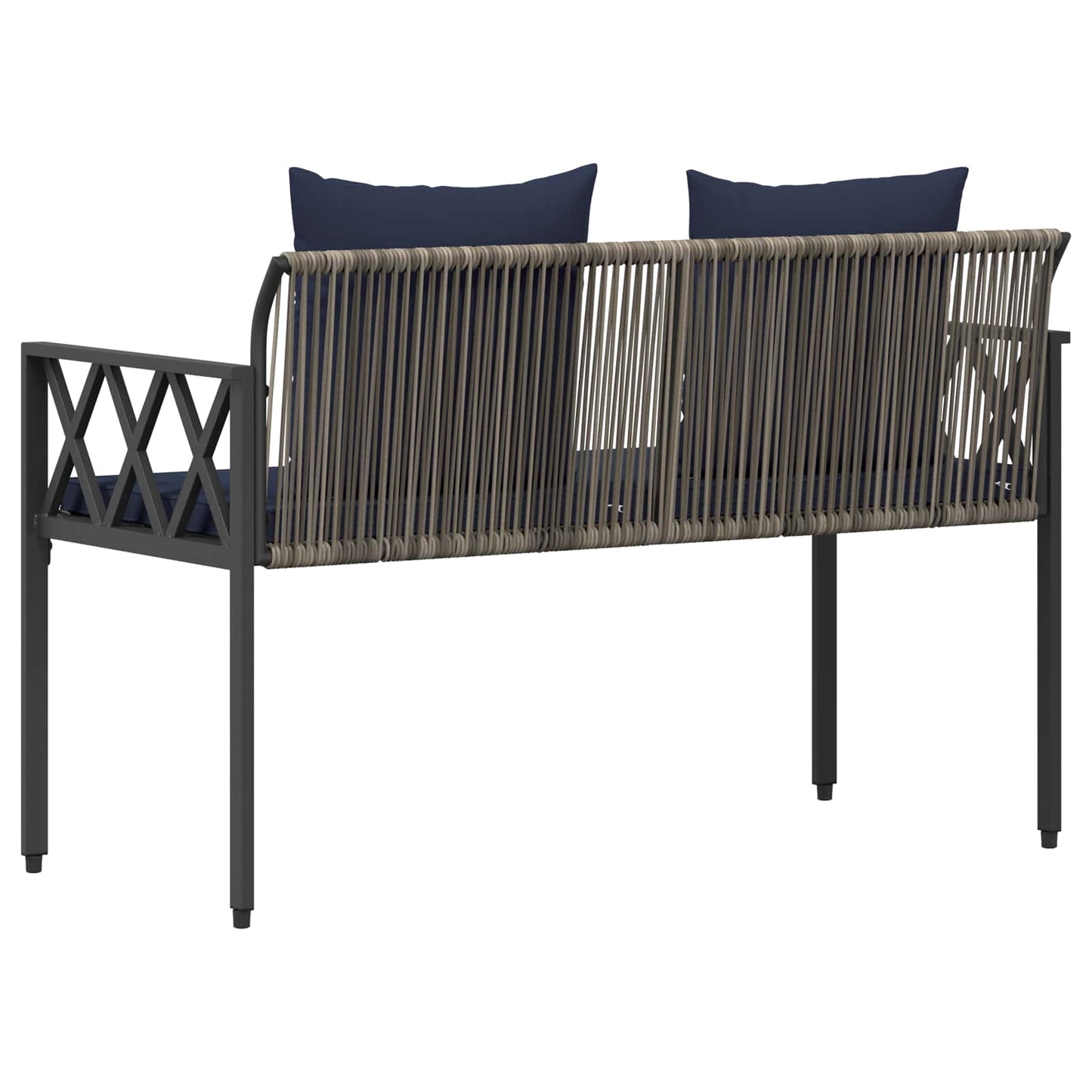 Utebenker 2 -Seater 116 x 56 x 75 cm polyrotting