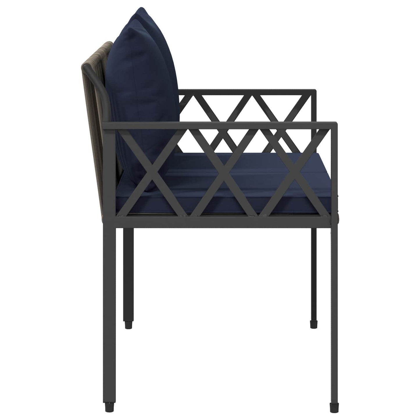 Utebenker 2 -Seater 116 x 56 x 75 cm polyrotting