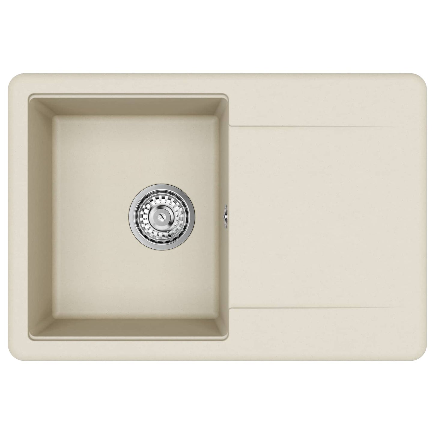 Vask Beige 670 x 460 mm 80% kvarts og 20% harpiks