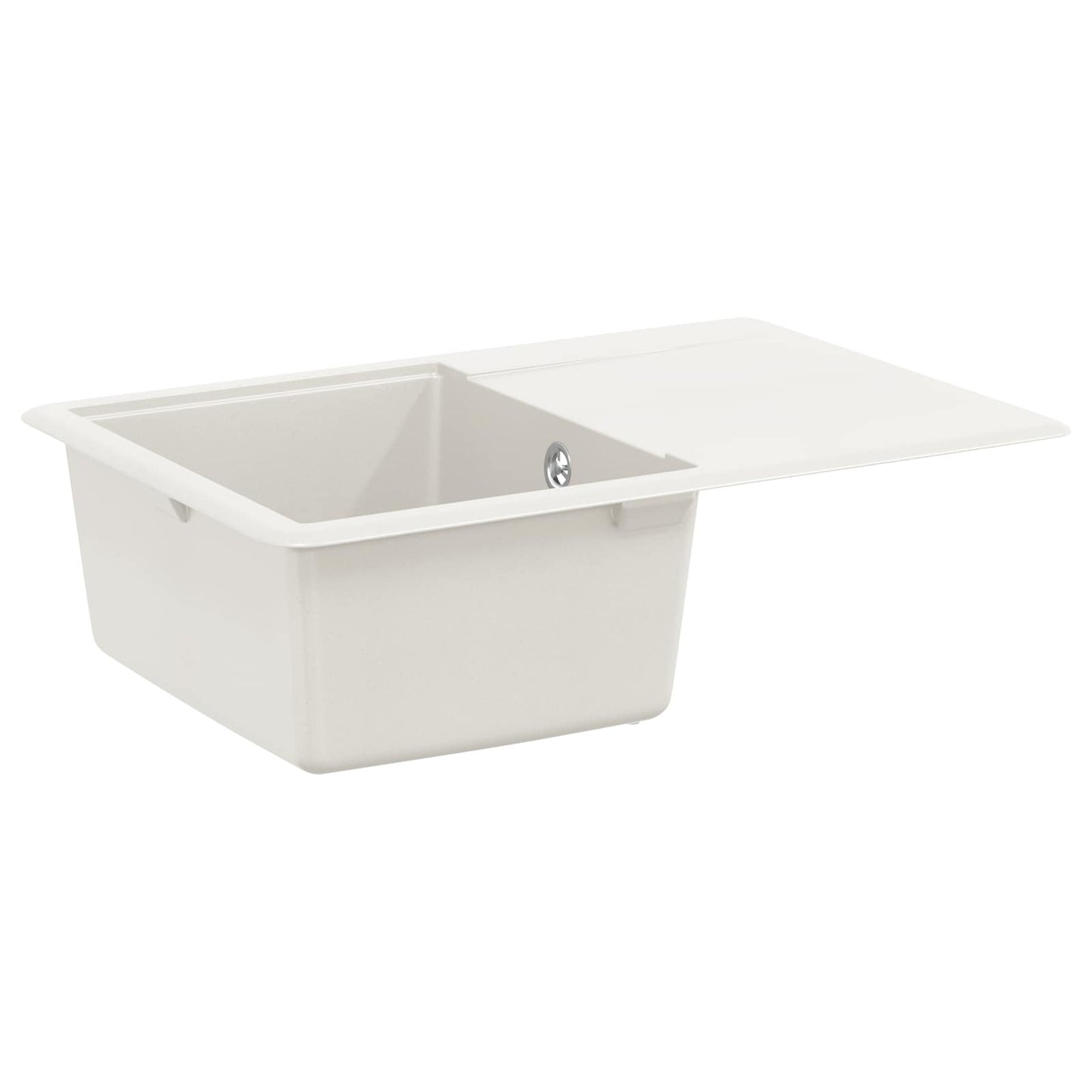 Vask Hvit 670 x 460 mm 80% kvarts og 20% harpiks