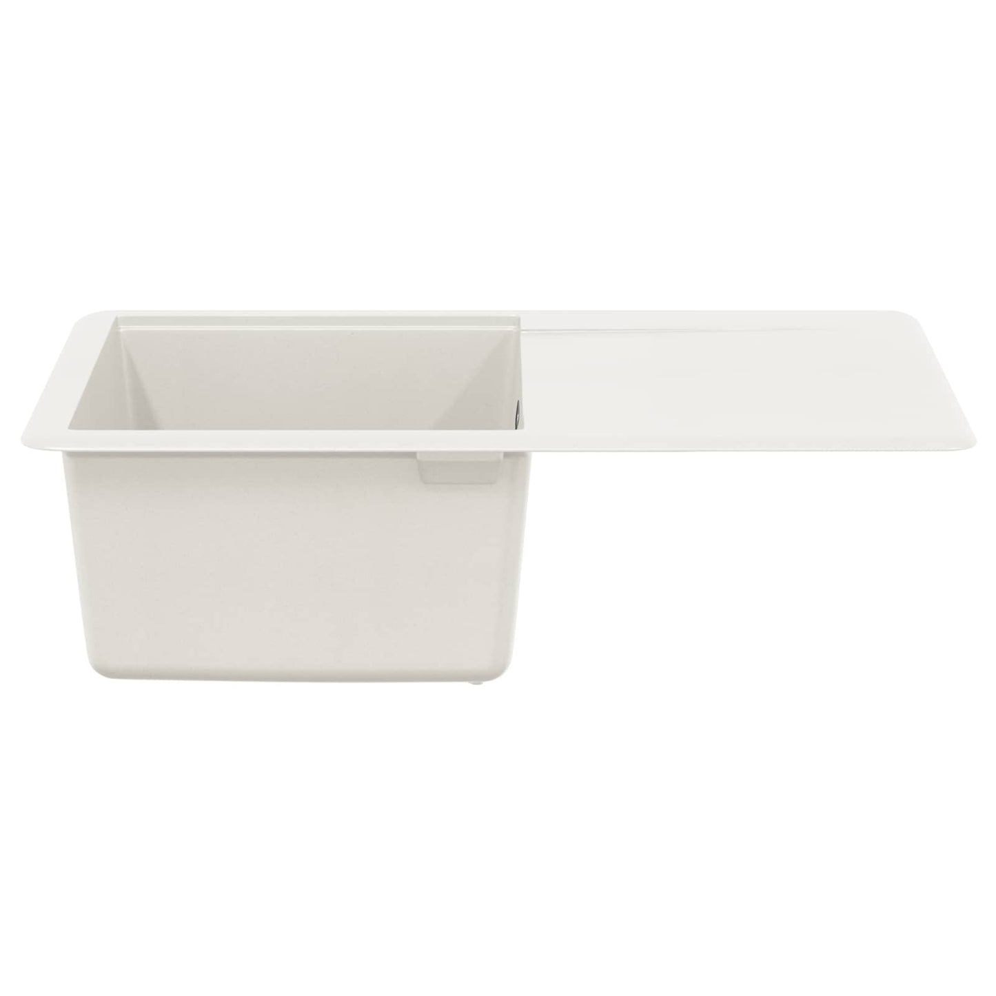 Vask Hvit 670 x 460 mm 80% kvarts og 20% harpiks