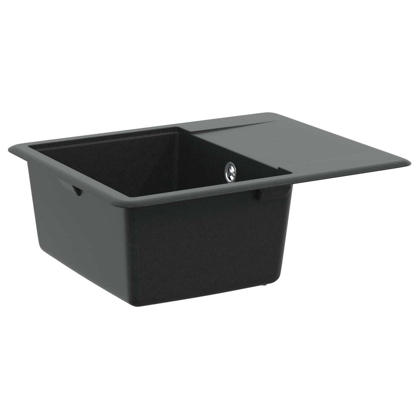 Vask Svart 560 x 460 mm 80% kvarts og 20% harpiks