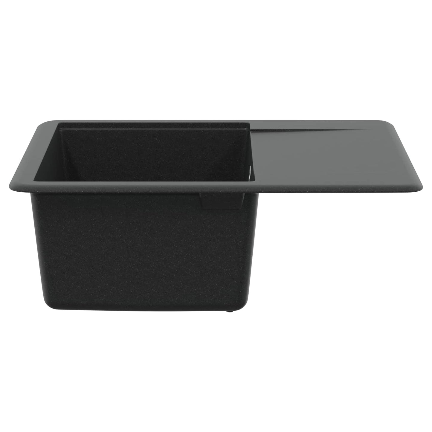 Vask Svart 560 x 460 mm 80% kvarts og 20% harpiks