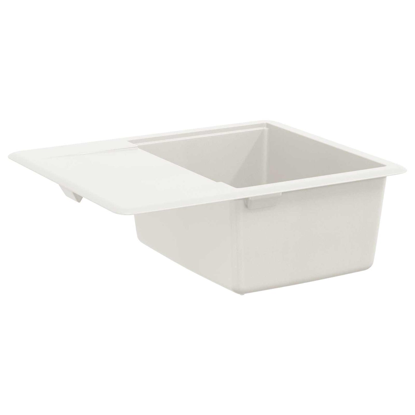 Vask Hvit 560 x 460 mm 80% kvarts og 20% harpiks