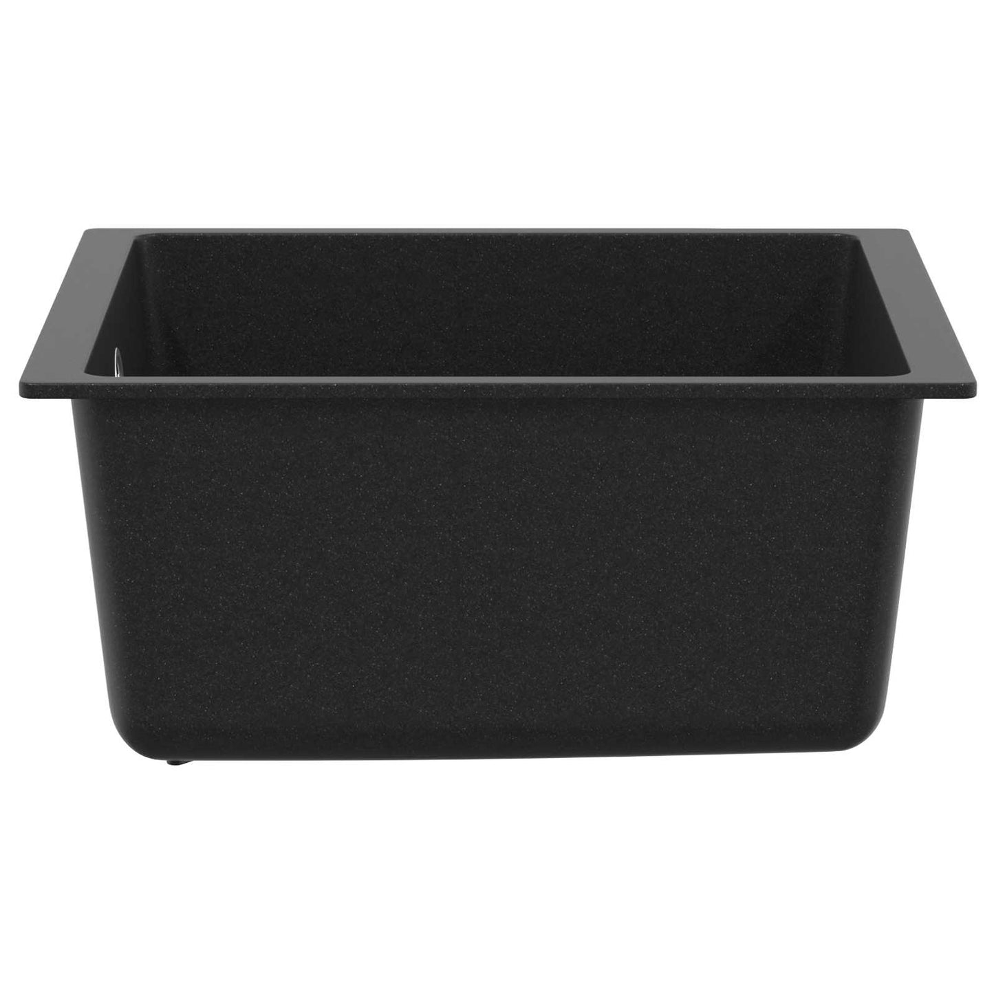 Vask Svart 370 x 460 mm 80% kvarts og 20% harpiks