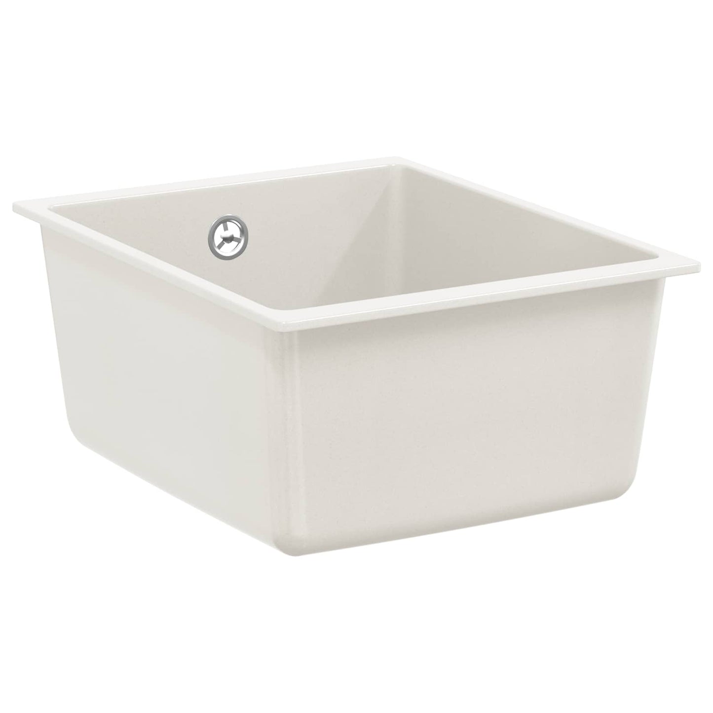 Vask Hvit 370 x 460 mm 80% kvarts og 20% harpiks