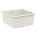 Vask Hvit 430 x 460 mm 80% kvarts og 20% harpiks