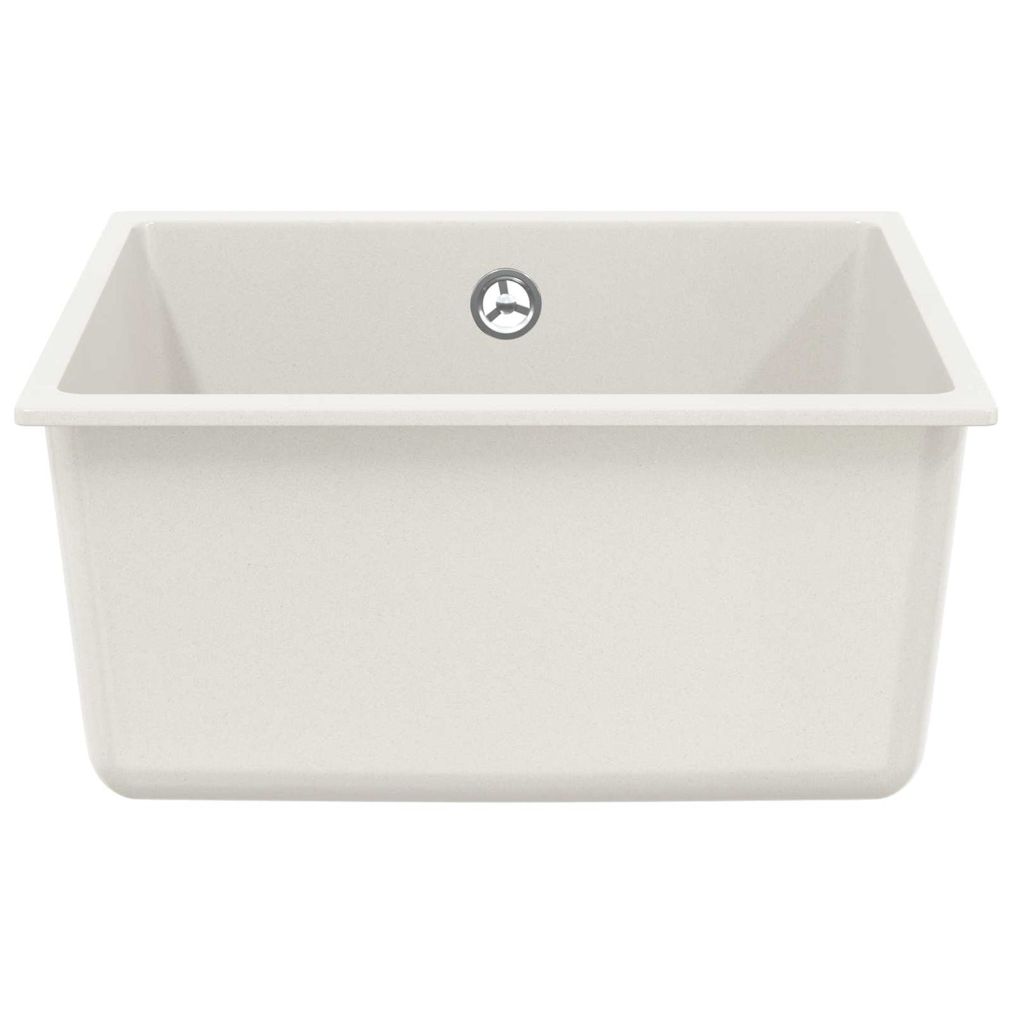 Vask Hvit 430 x 460 mm 80% kvarts og 20% harpiks