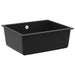 Vask Svart 530 x 460 mm 80% kvarts og 20% harpiks