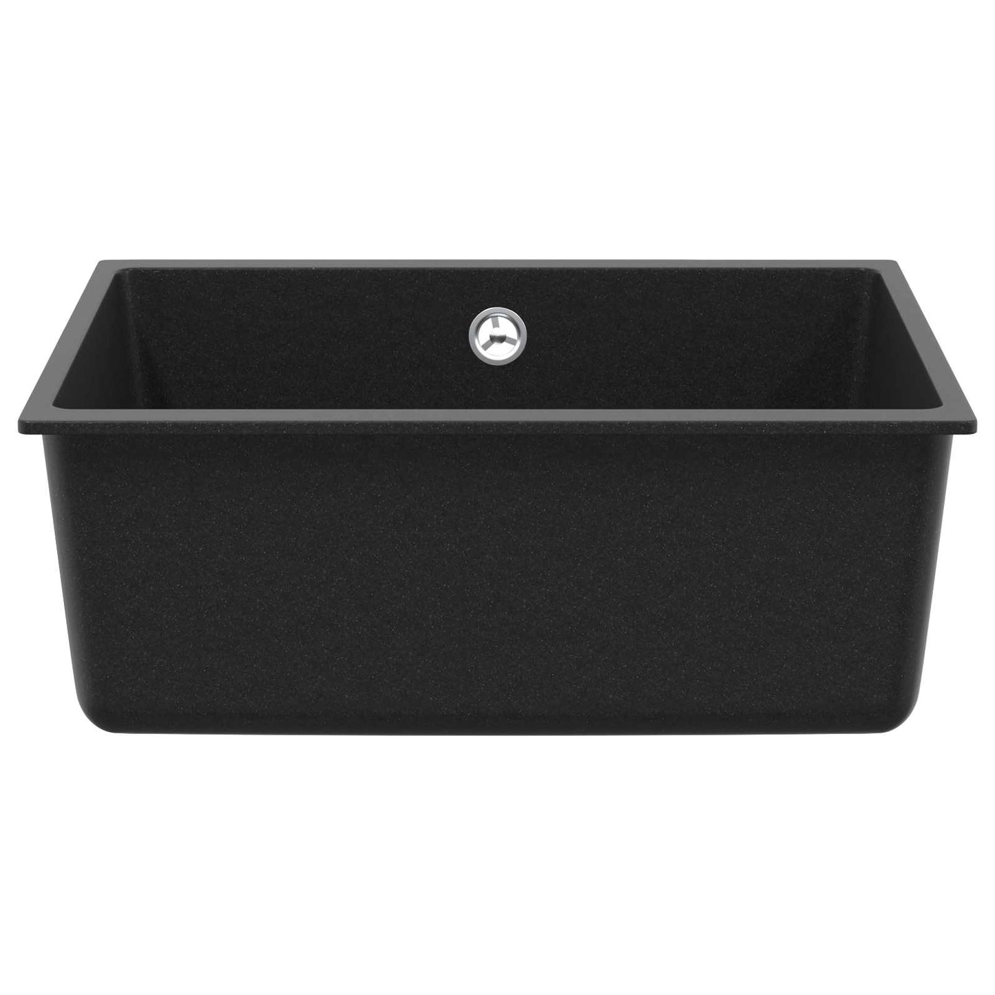 Vask Svart 530 x 460 mm 80% kvarts og 20% harpiks