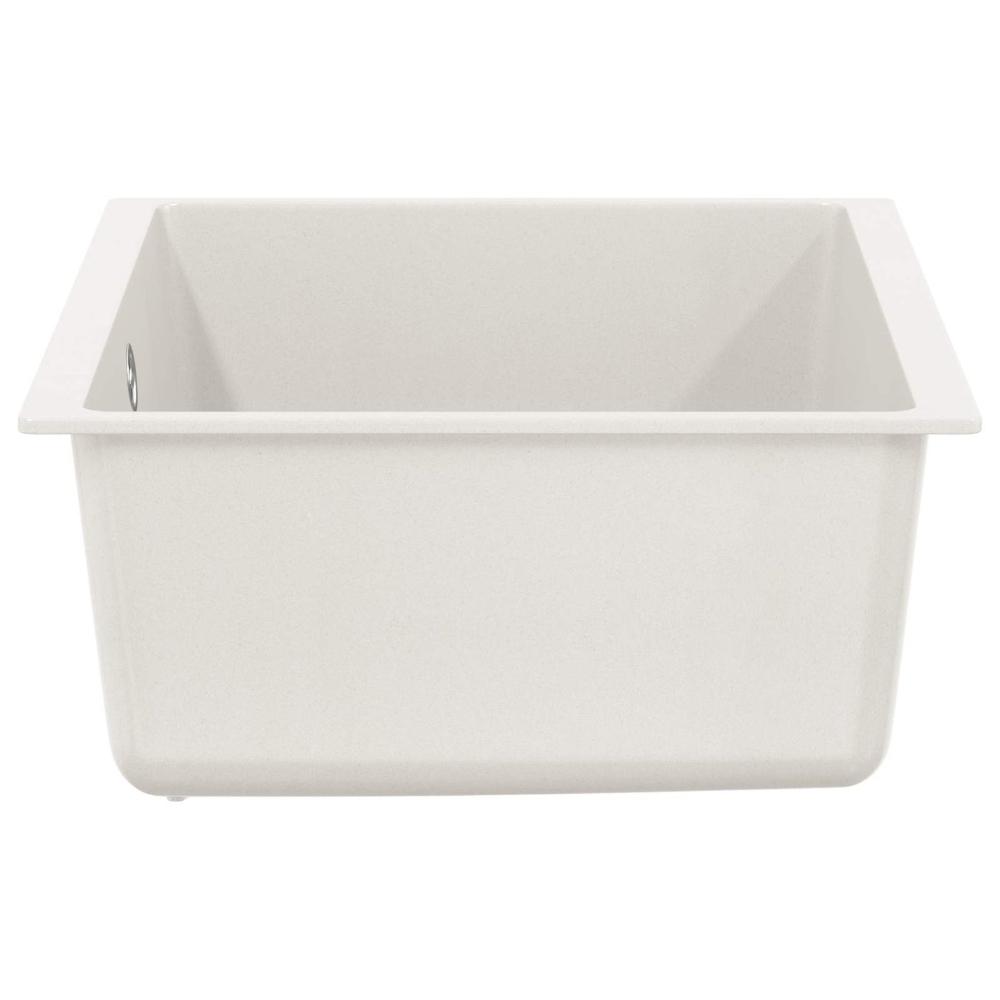 Vask Hvit 530 x 460 mm 80% kvarts og 20% harpiks