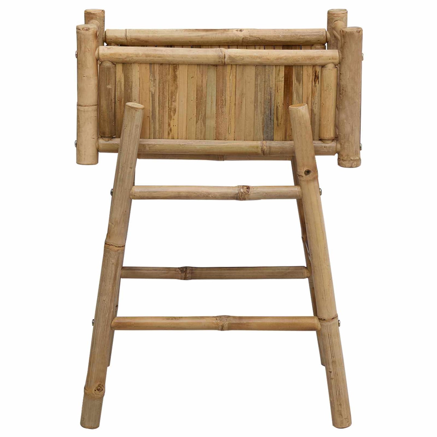 Hagepotte med holder Naturlig 50 x 38 x 74 cm Bambus vidaXL