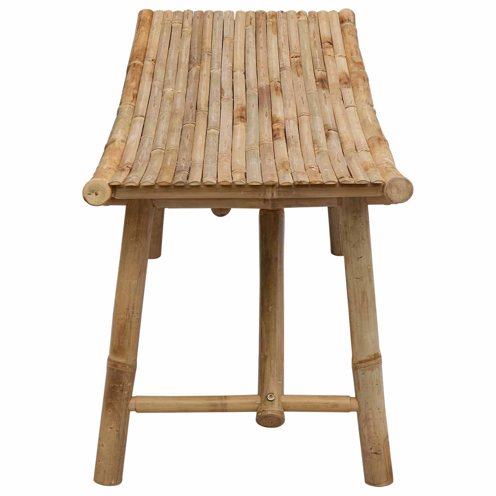 Hagebenk Naturlig 110 x 45 x 50 cm Bambus vidaXL
