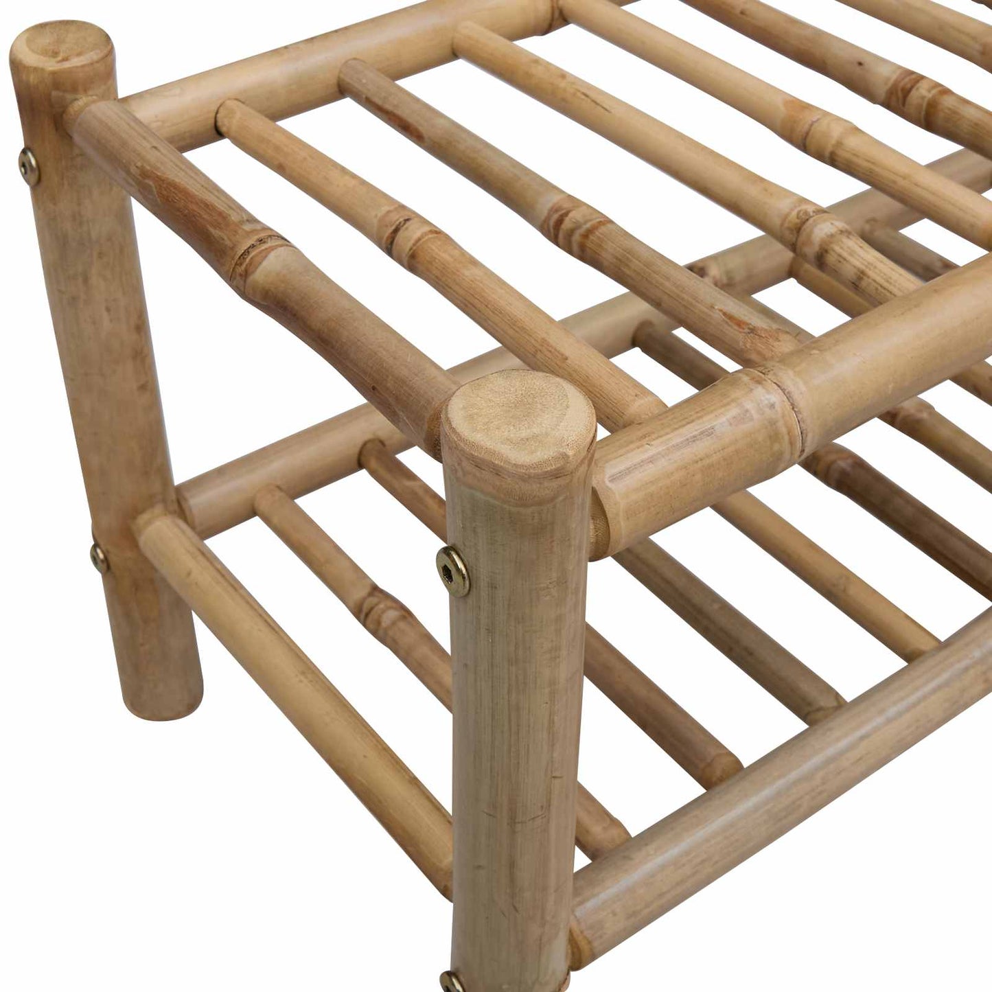 Sko Hylle med hylle med lagring Naturlig 68 x 28 x 30 cm Bambus vidaXL