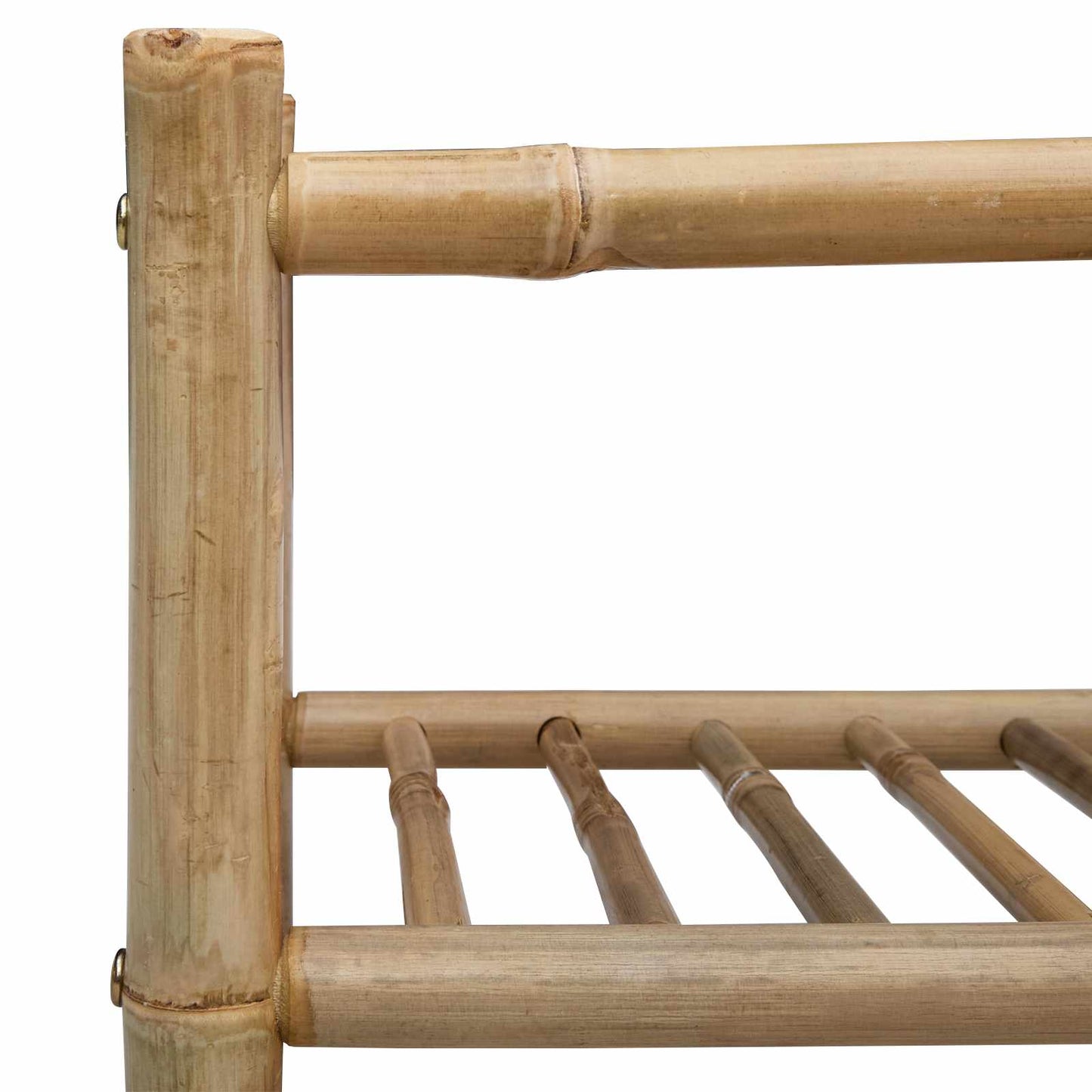 Sko Hylle med hylle med lagring Naturlig 68 x 28 x 30 cm Bambus vidaXL