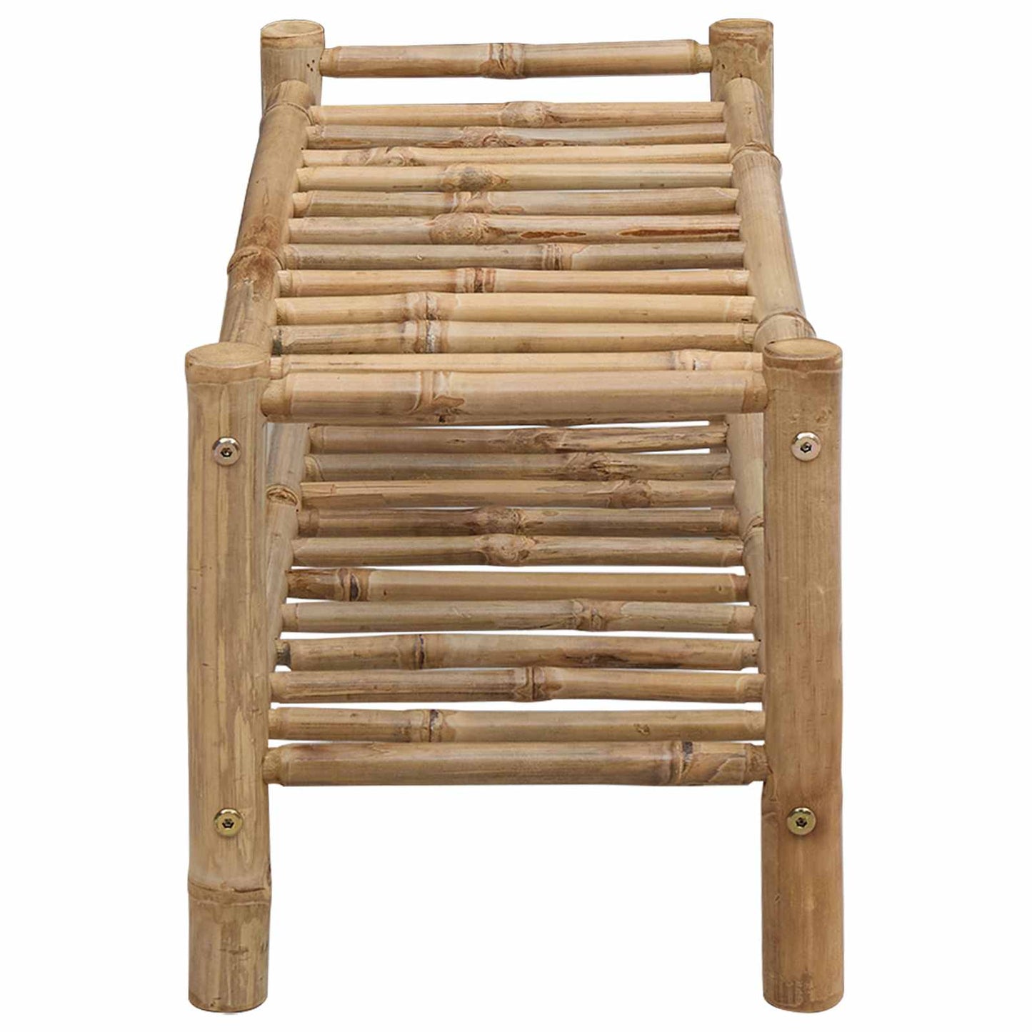 Sko Hylle med hylle med lagring Naturlig 68 x 28 x 30 cm Bambus vidaXL