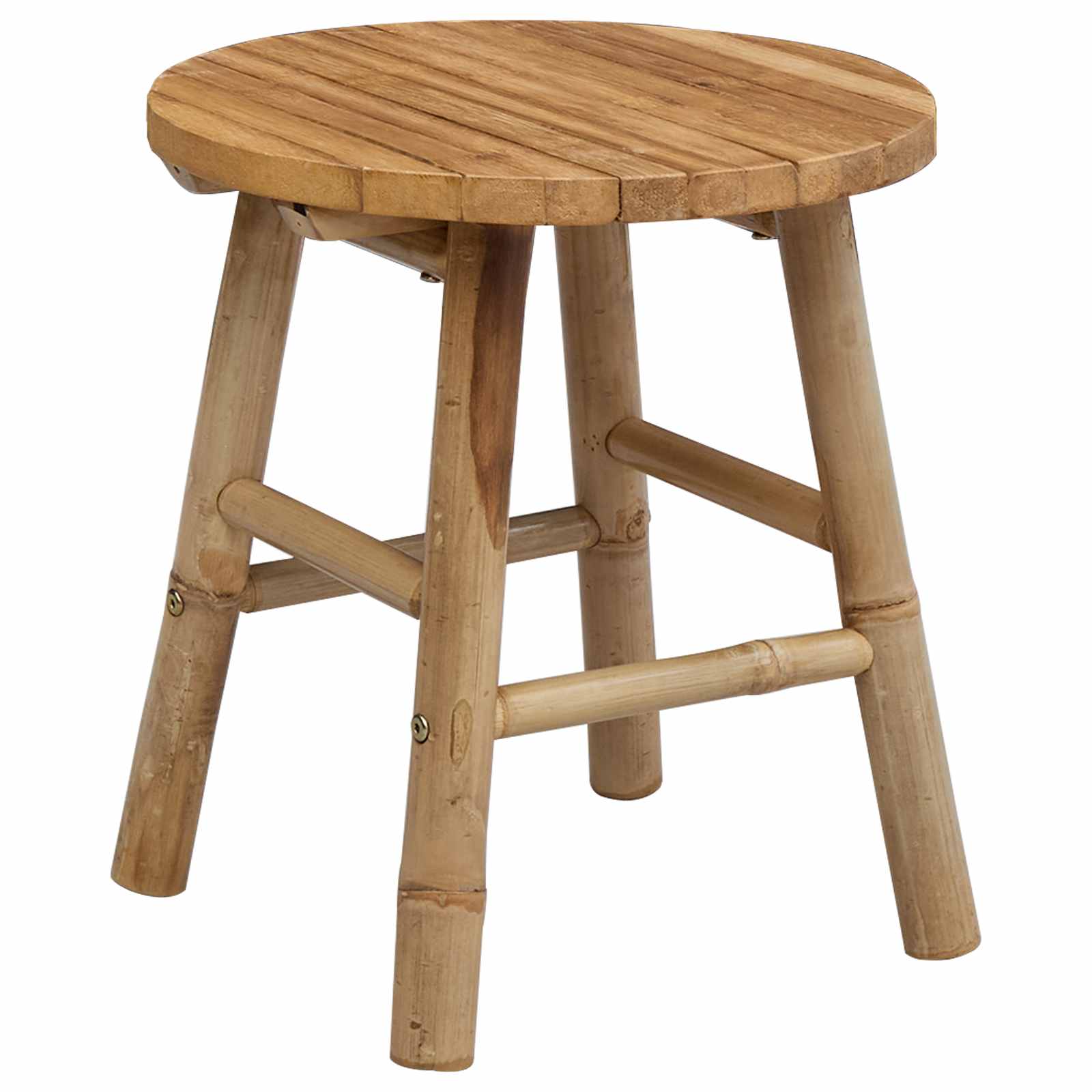 Hagekrakk Naturlig Ø 38 x 42 cm Bambus vidaXL