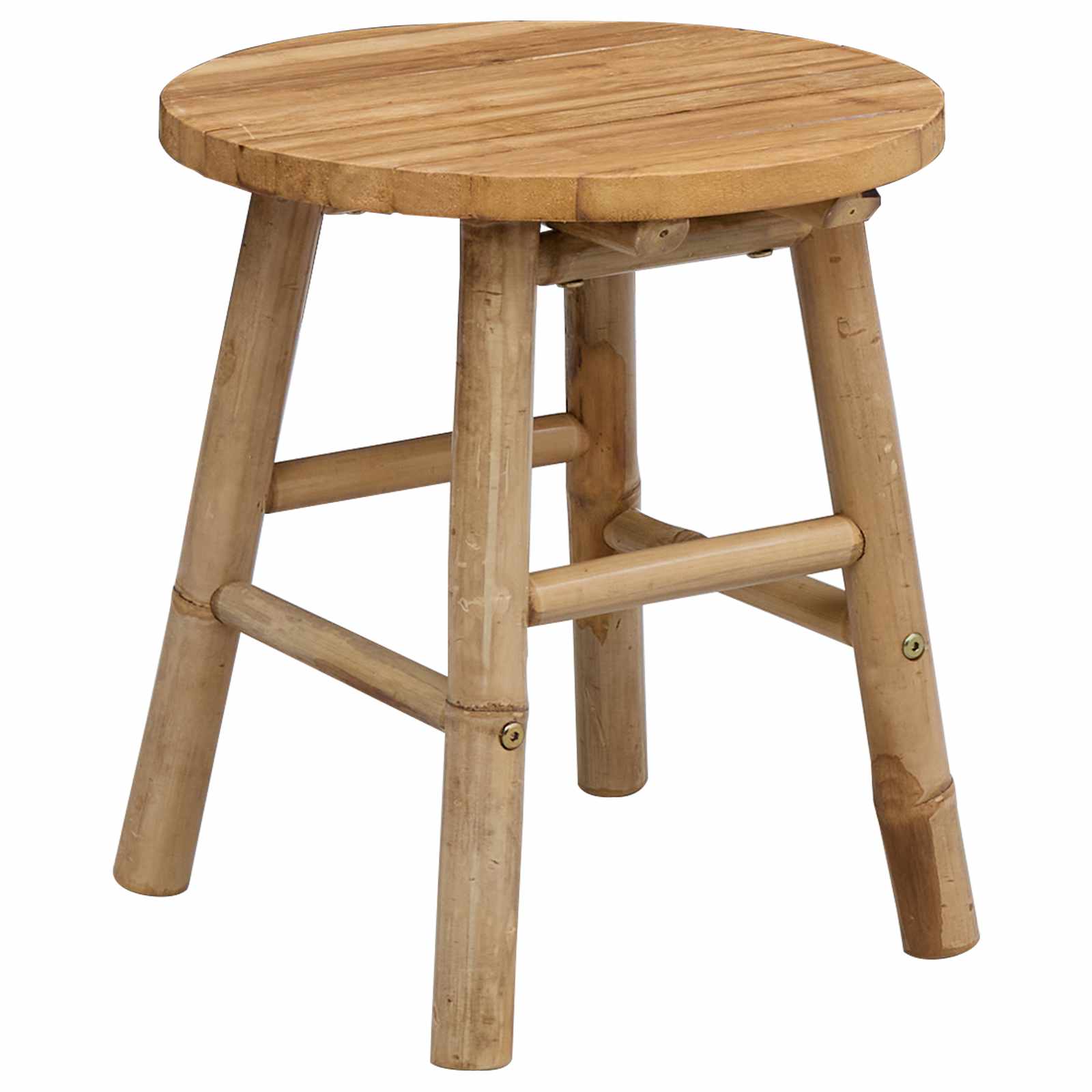 Hagekrakk Naturlig Ø 38 x 42 cm Bambus vidaXL