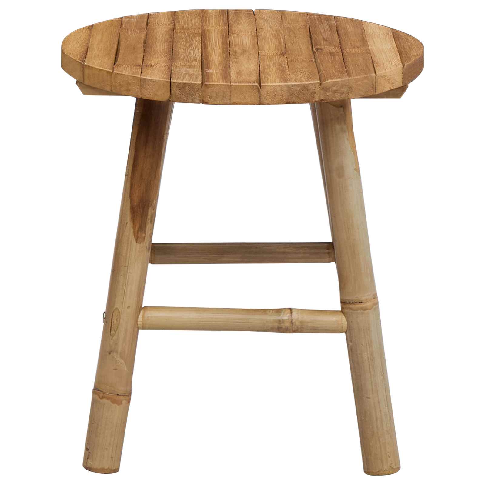 Hagekrakk Naturlig Ø 38 x 42 cm Bambus vidaXL