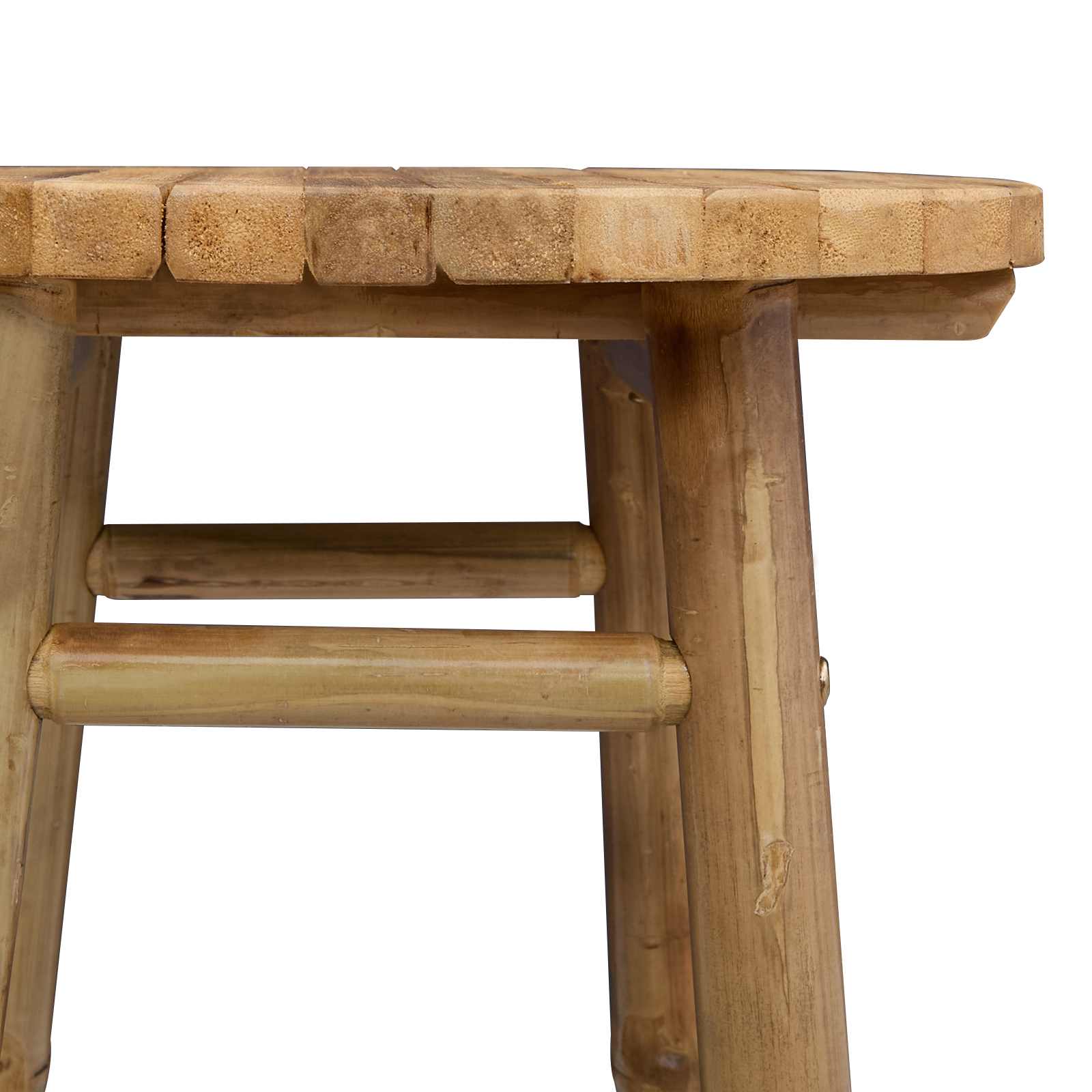 Hagekrakk Naturlig Ø 38 x 68 cm Bambus vidaXL