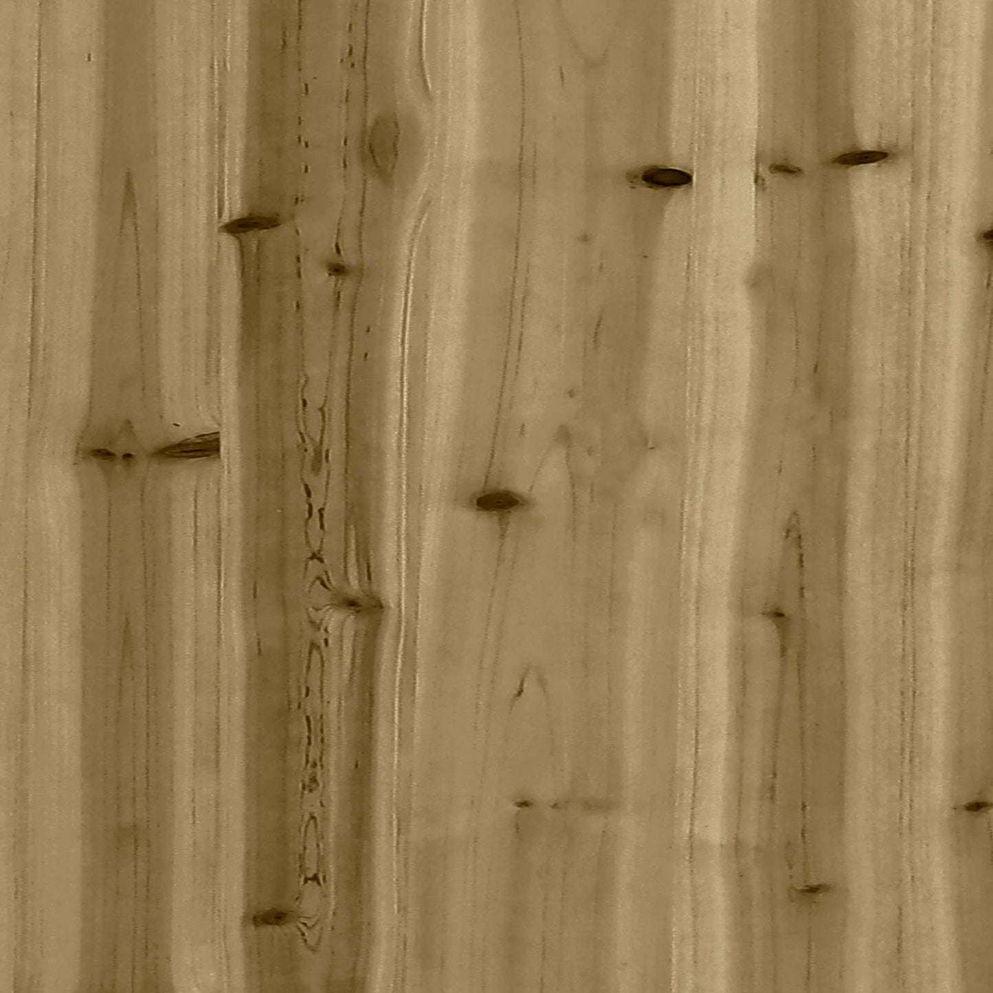 Leketårn Brun 110,5 x 52,5 x 214 cm Massiv impregnert tre