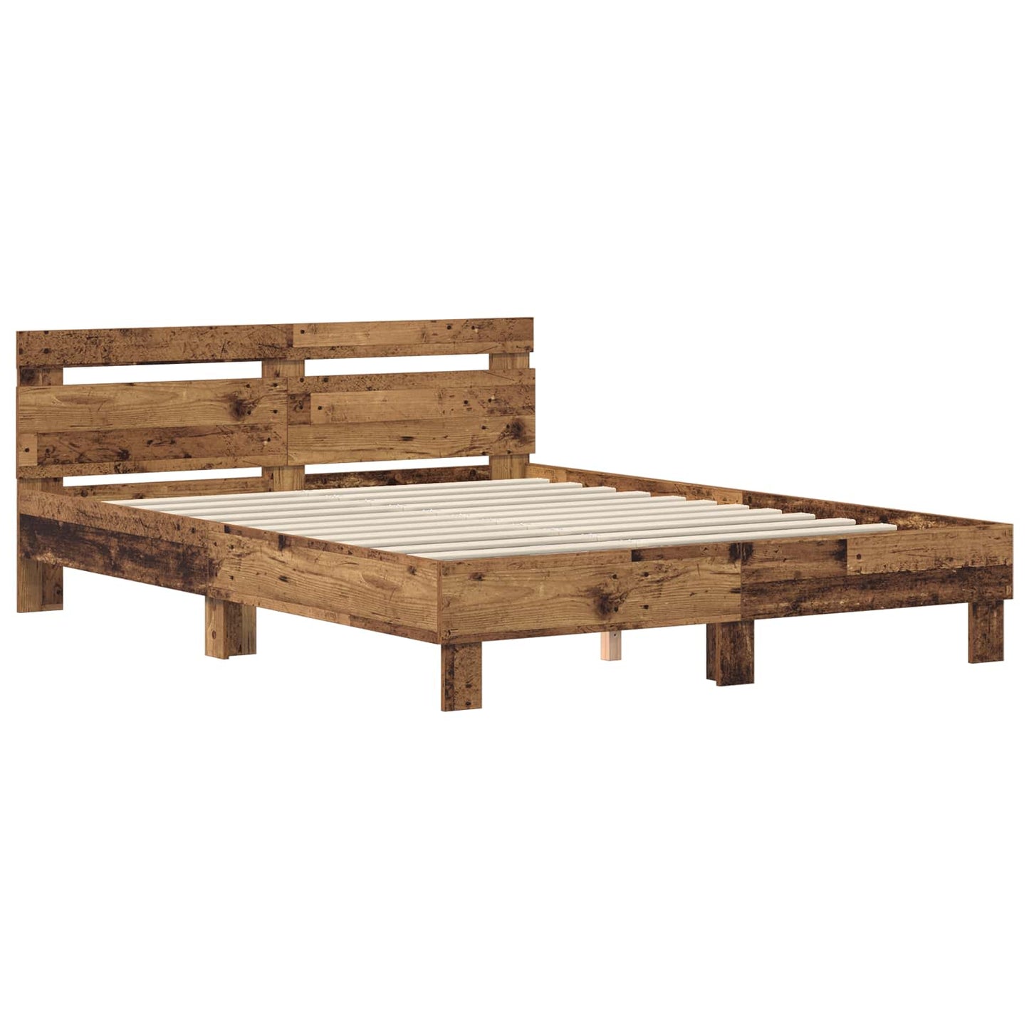 Sengestamme Gammelt tre 140 x 200 cm Konstruert tre