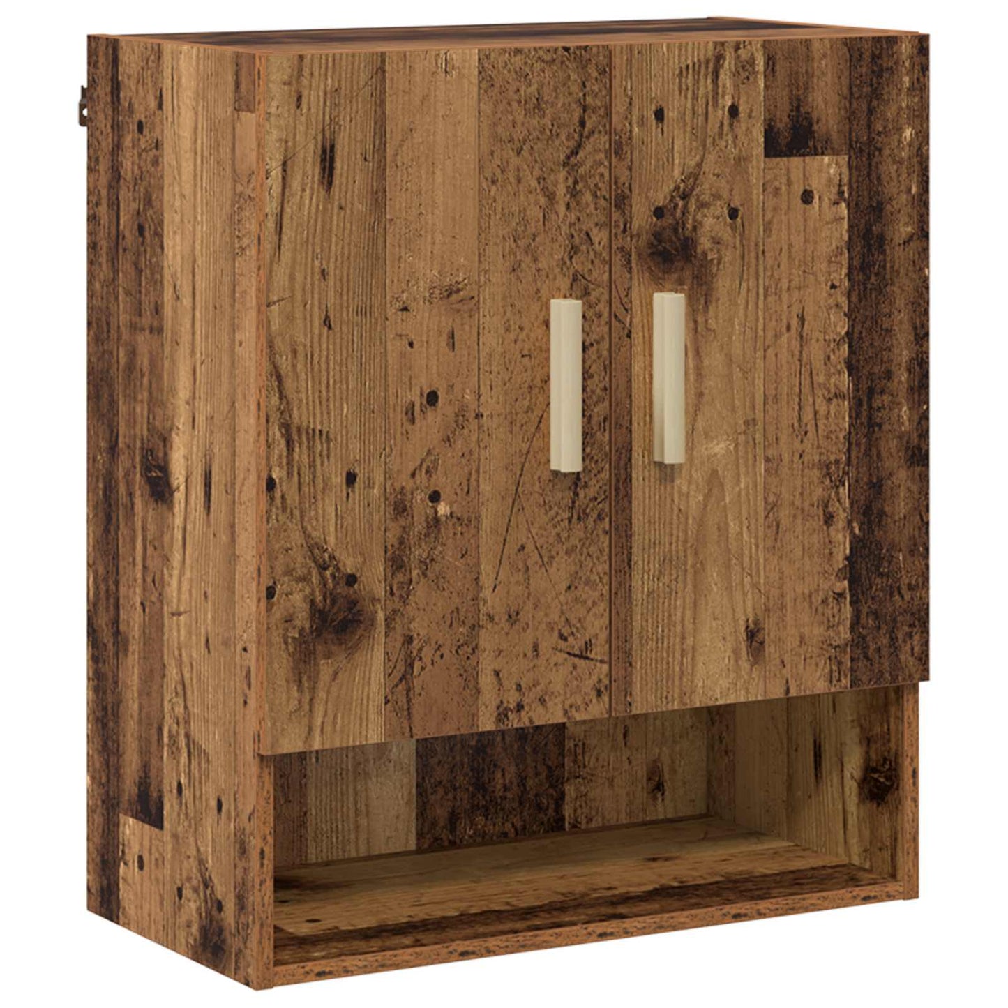 Veggskap Veggmontert Gammelt tre 60 x 31 x 70 cm Konstruert tre vidaXL