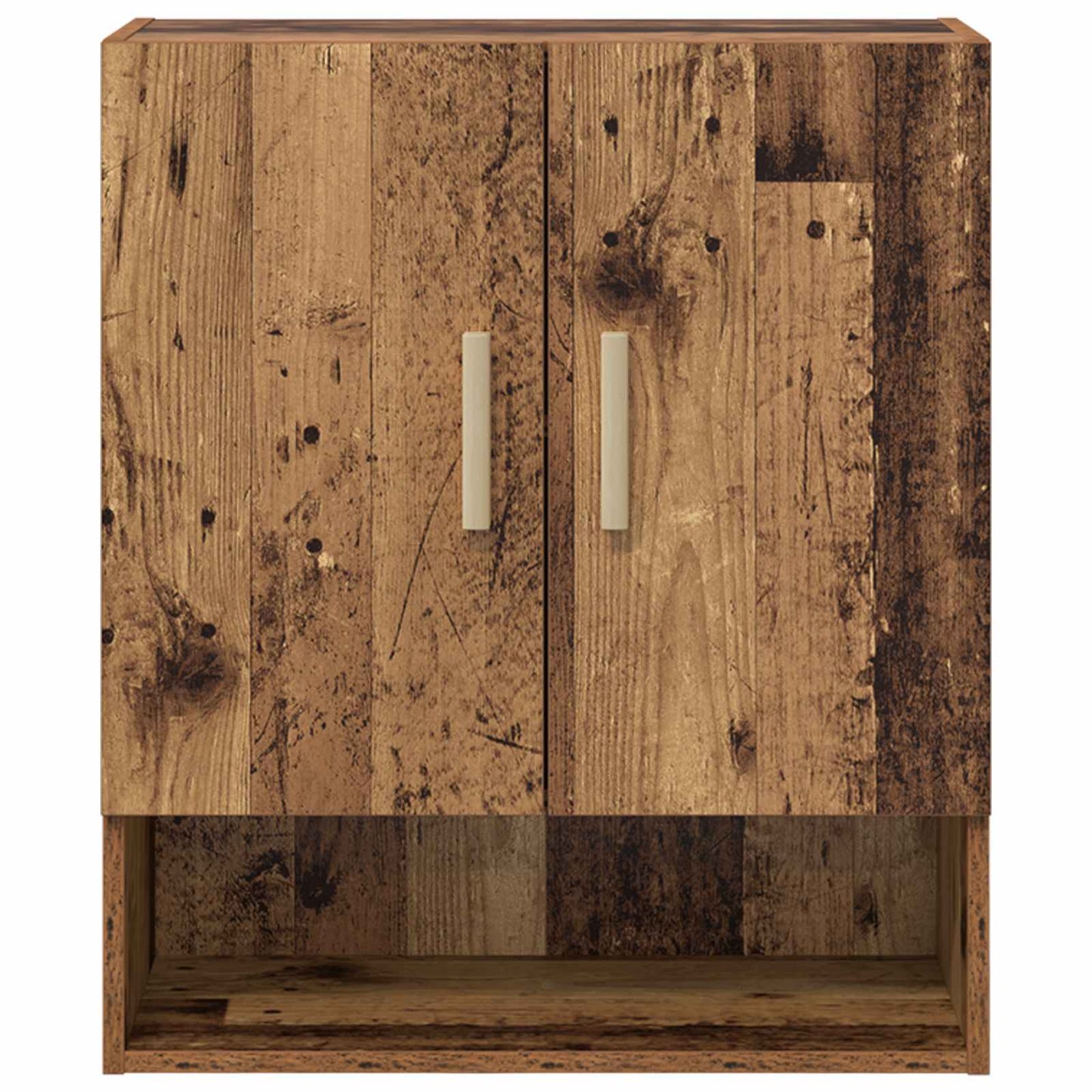 Veggskap Veggmontert Gammelt tre 60 x 31 x 70 cm Konstruert tre vidaXL