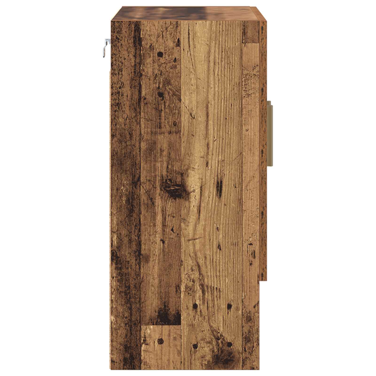 Veggskap Veggmontert Gammelt tre 60 x 31 x 70 cm Konstruert tre vidaXL